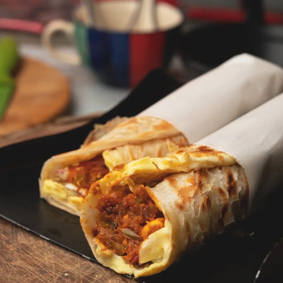Double Egg Kati Roll