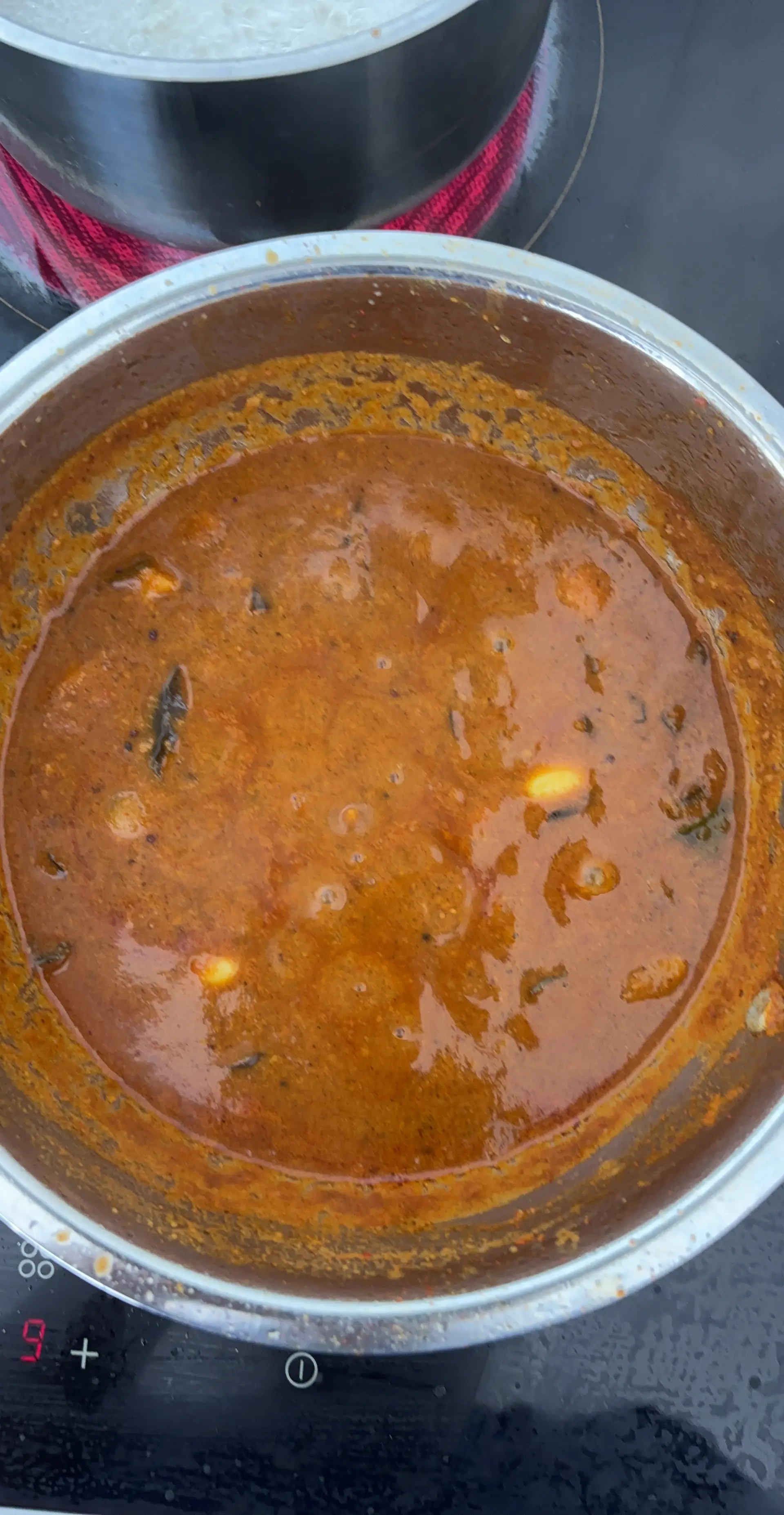 A cook's photo of Garlic Kuzhambu