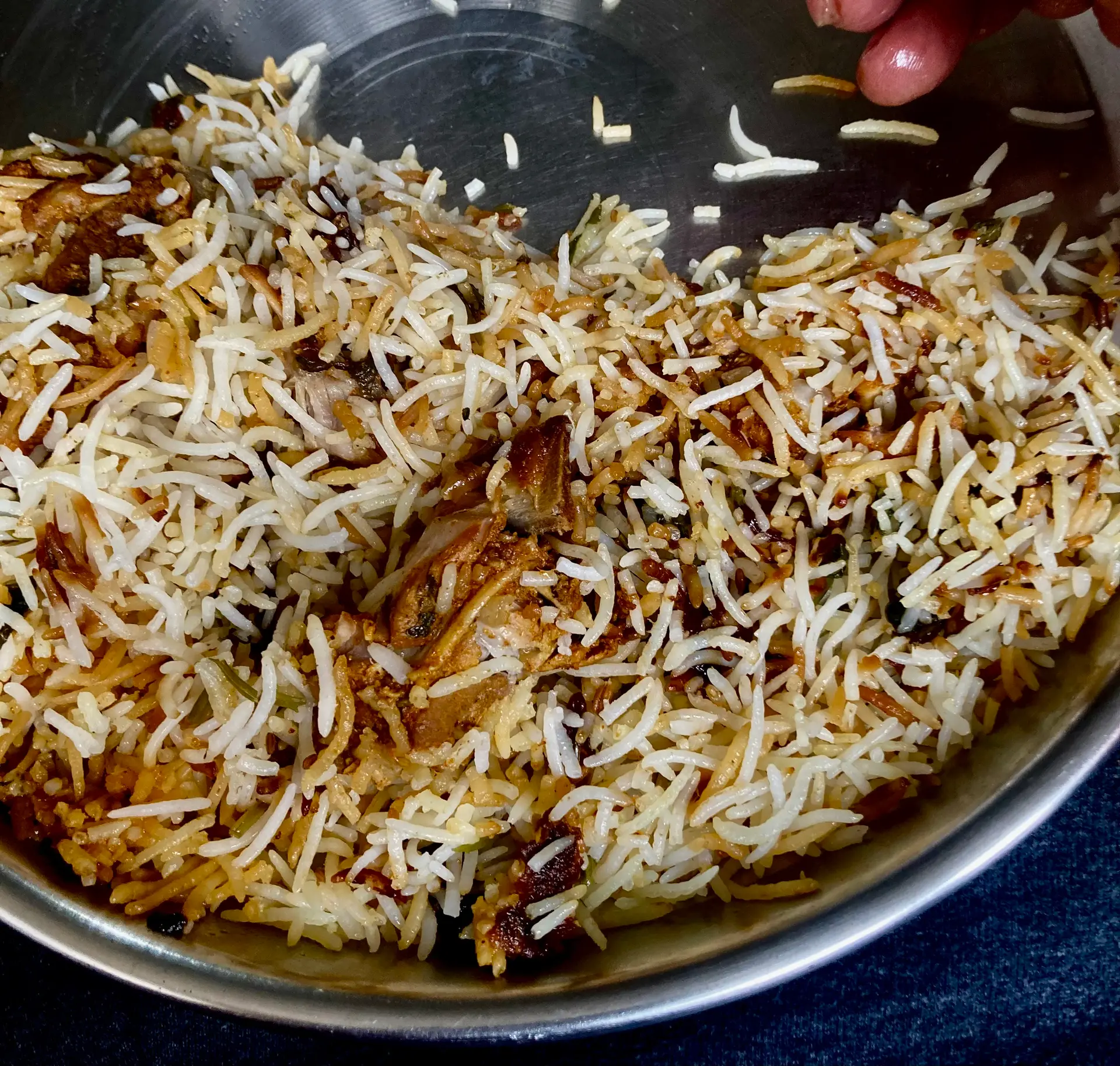 A cook's photo of Hyderabad Chicken Biryani