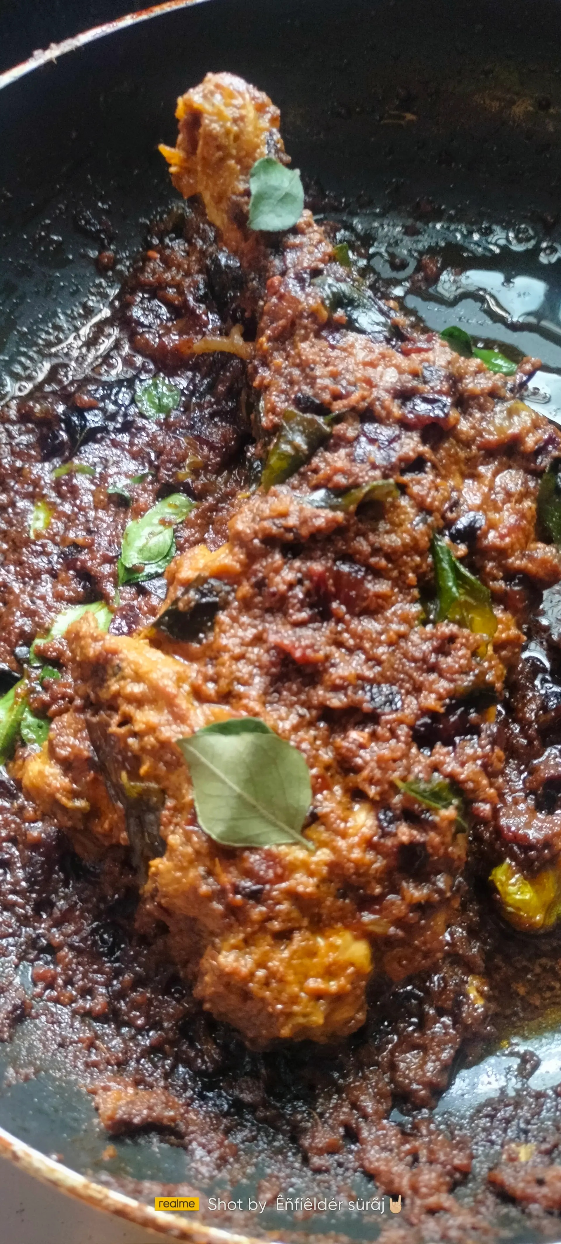 A cook's photo of Gun Fire Chicken