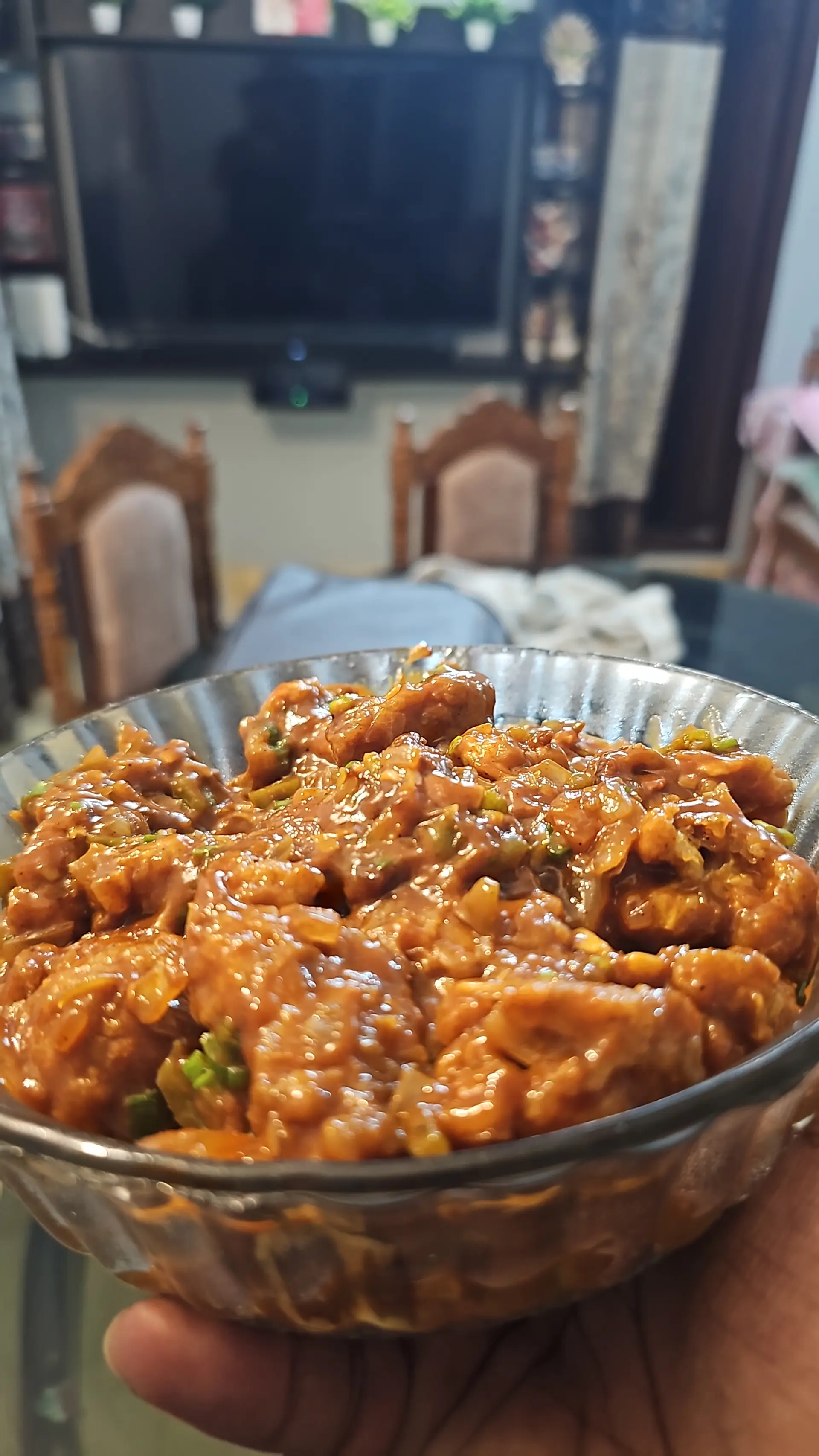 A cook's photo of Gobi Manchurian