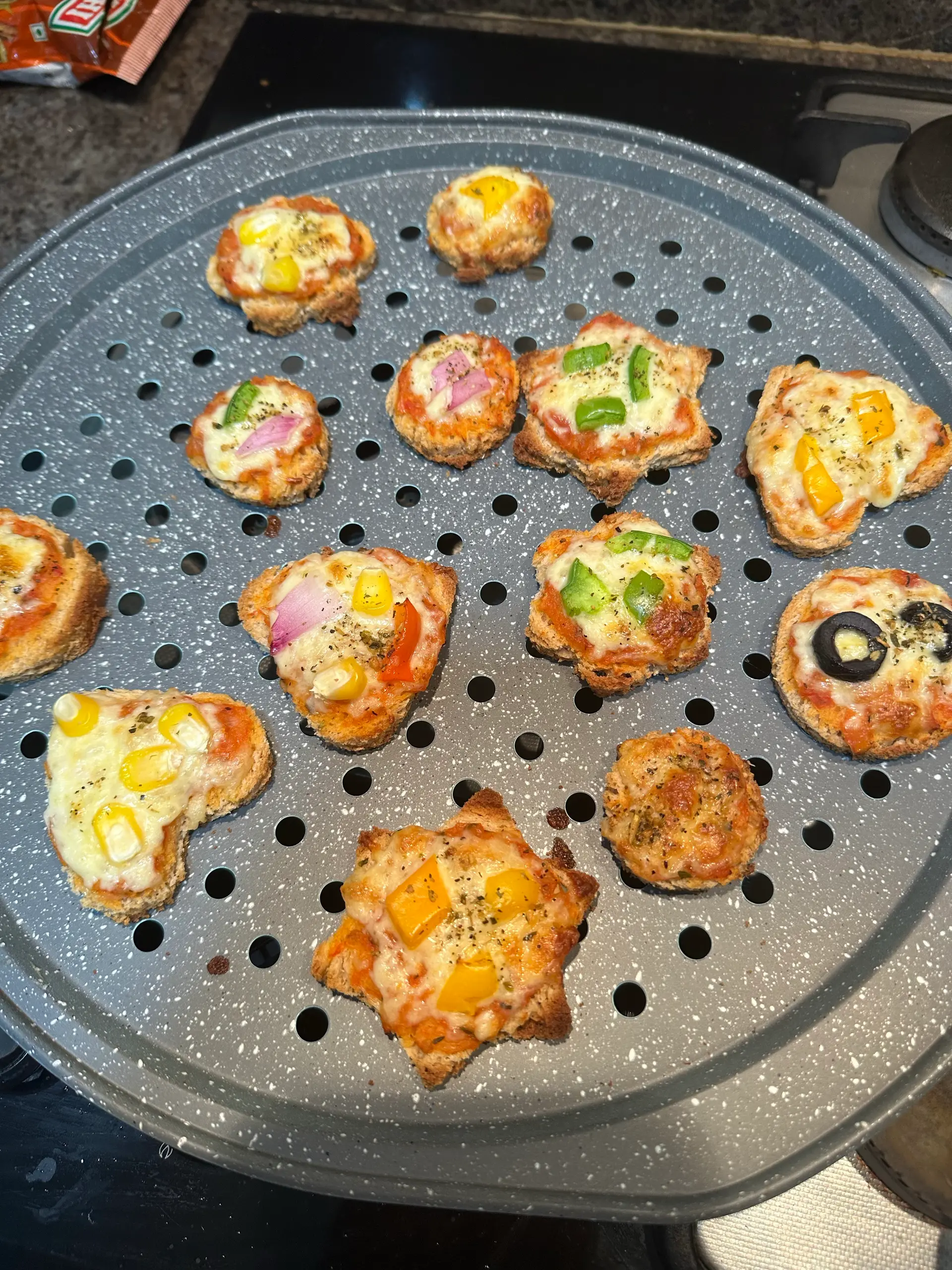 A cook's photo of Mini Pizza Sandwich