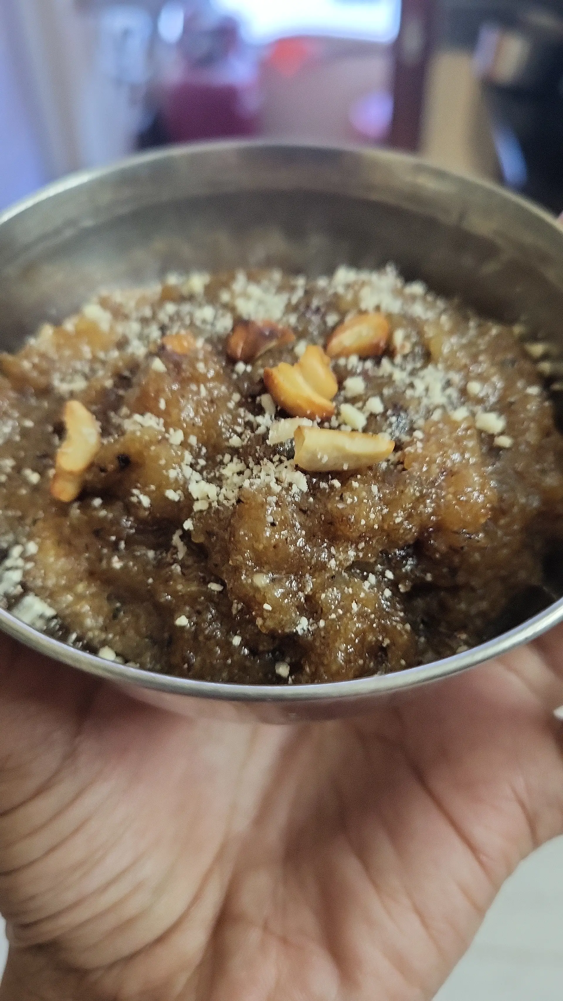 A cook's photo of Bread Halwa