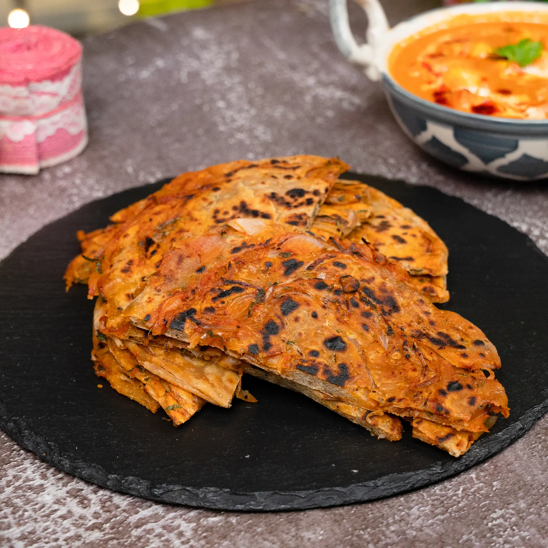 Laccha Pyaz Paratha