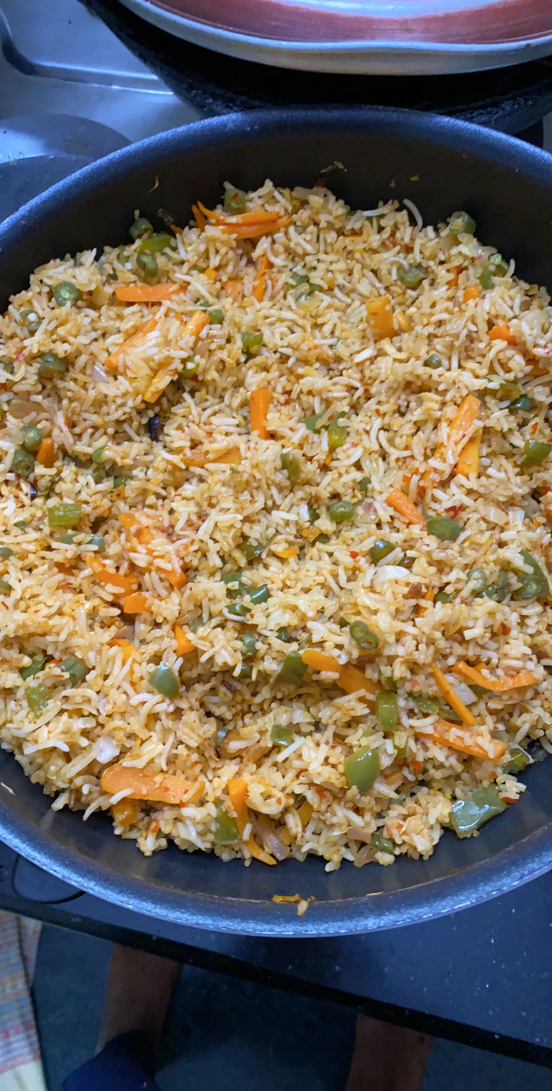 A cook's photo of Schezwan Veg Fried Rice