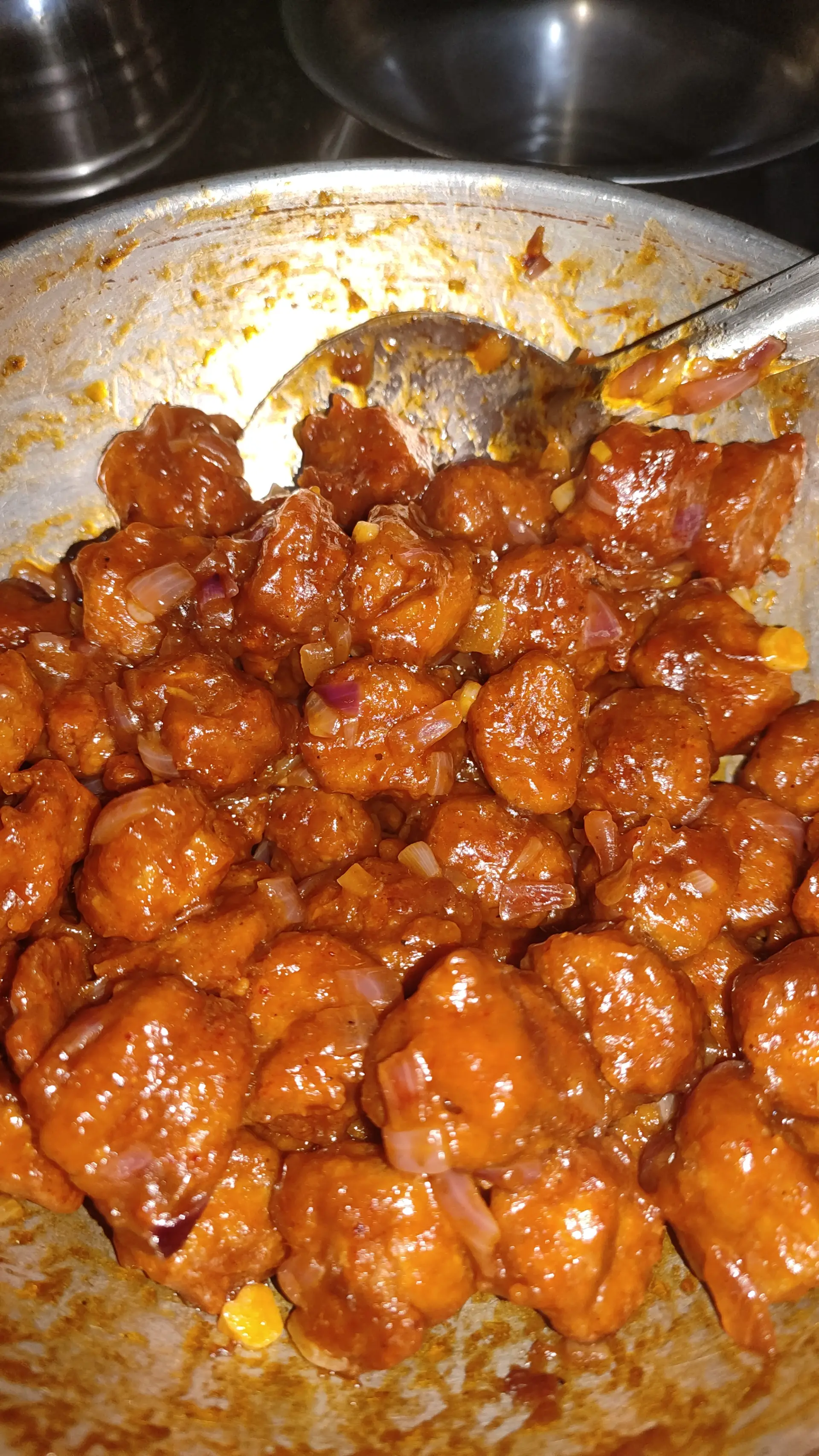 A cook's photo of Street Style Soya Fry