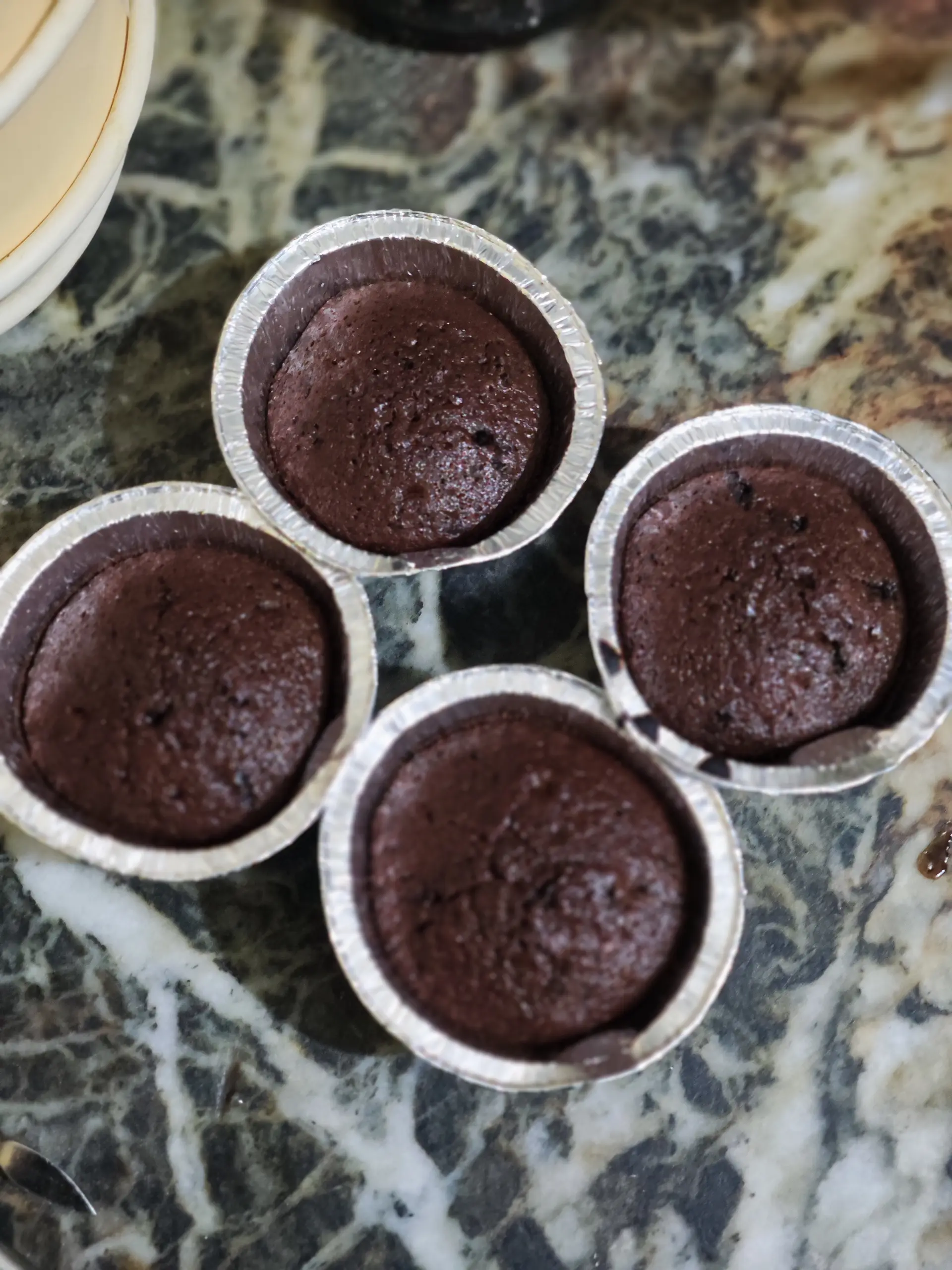 A cook's photo of Eggless Chocolate Cupcakes