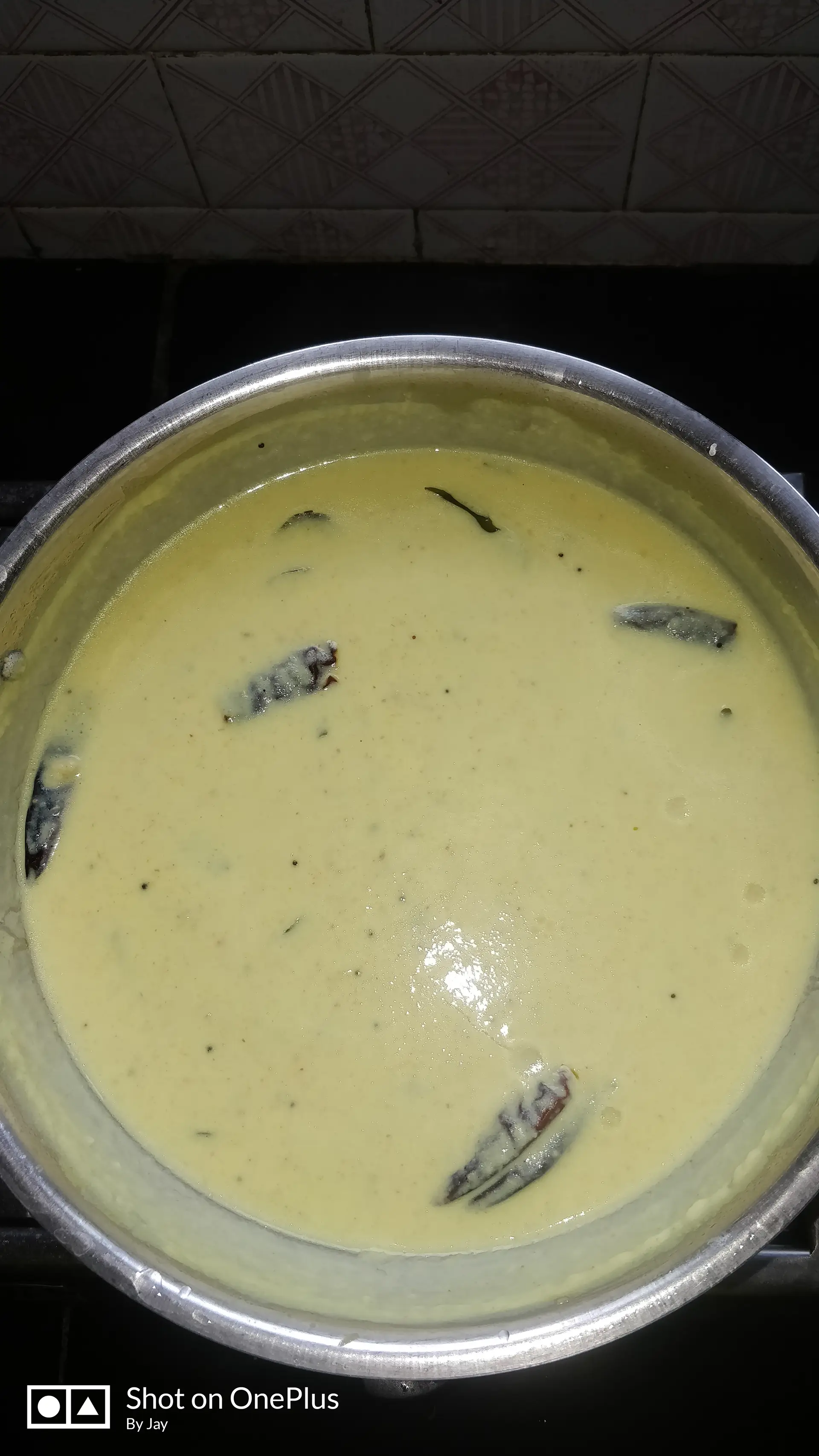 A cook's photo of Mor Kuzhambu