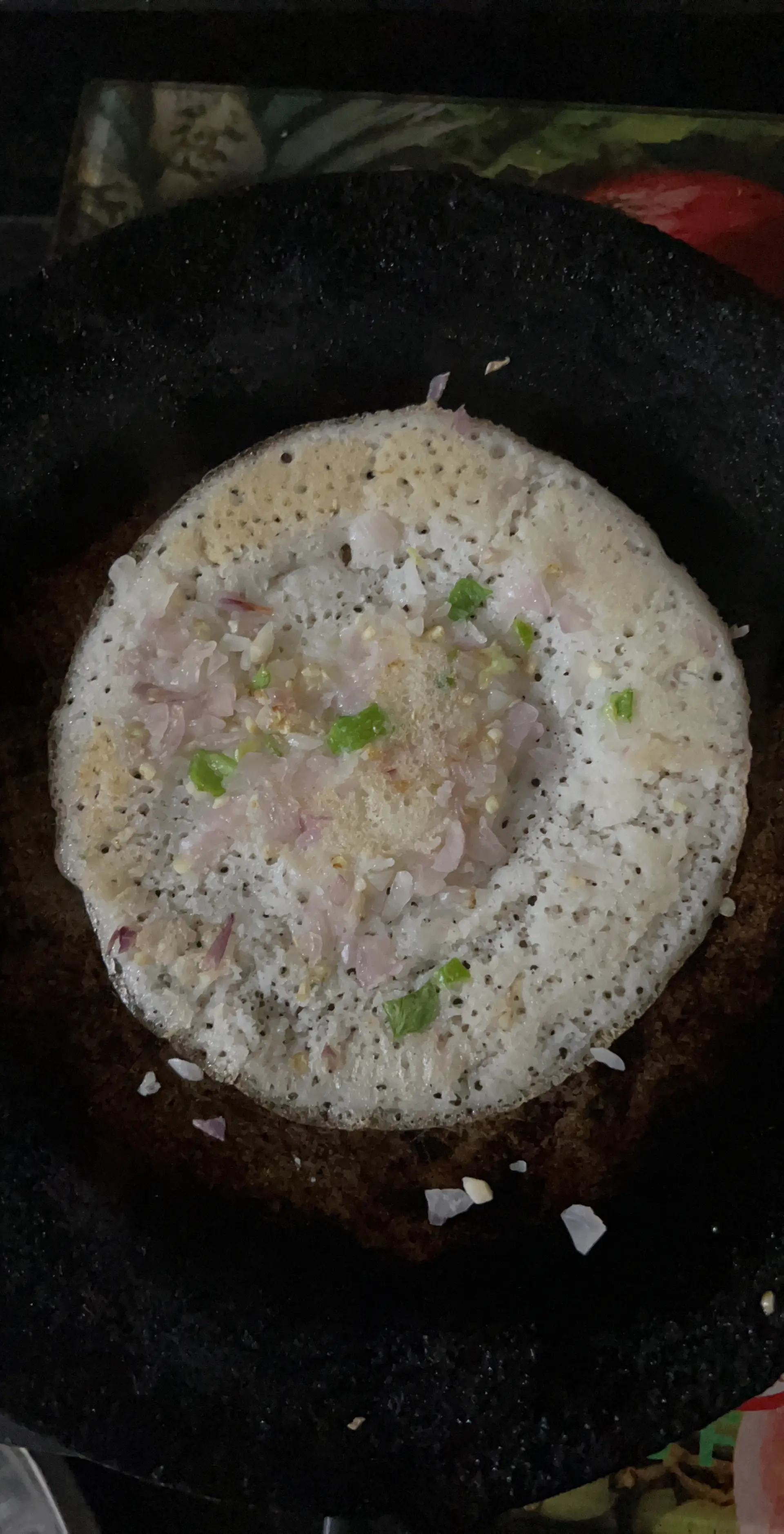 A cook's photo of Onion Uthappam