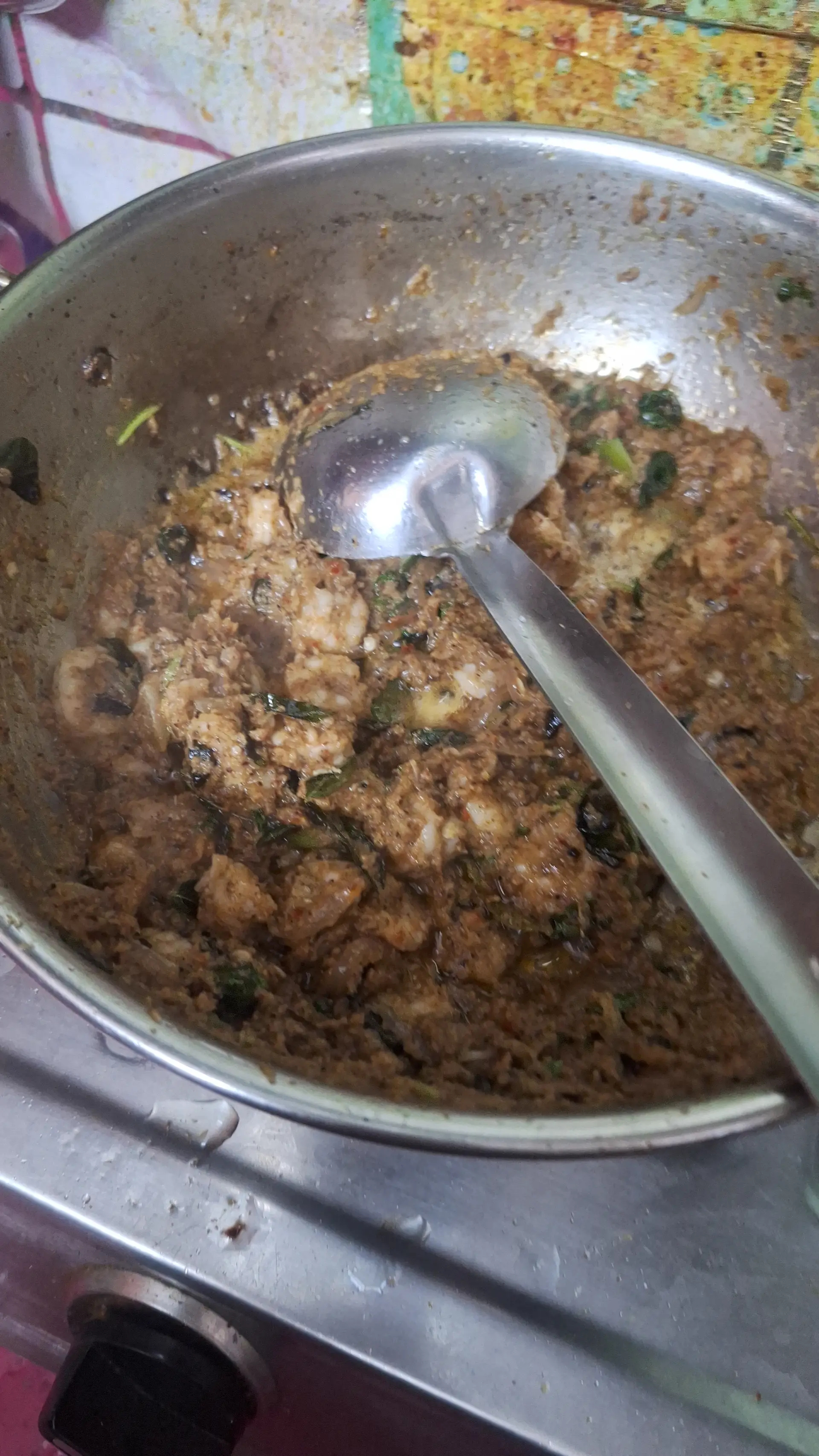 A cook's photo of Nellore Prawn Vepudu