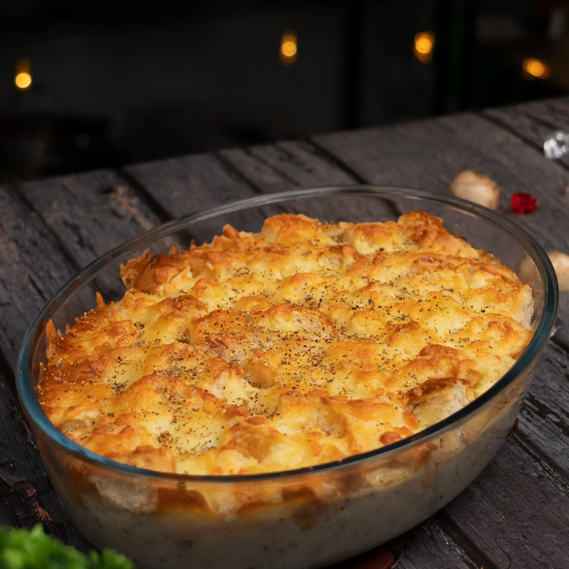 Baked Creamy Mushrooms