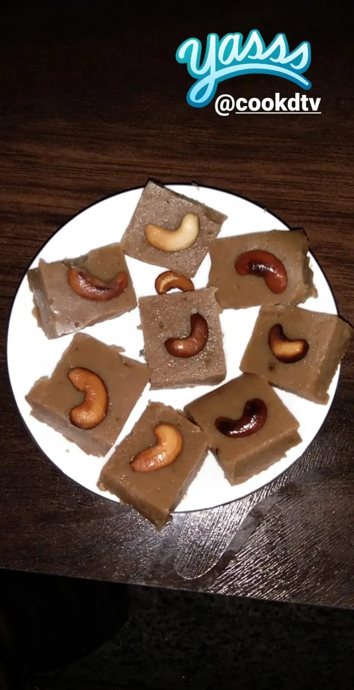A cook's photo of Wheat Halwa