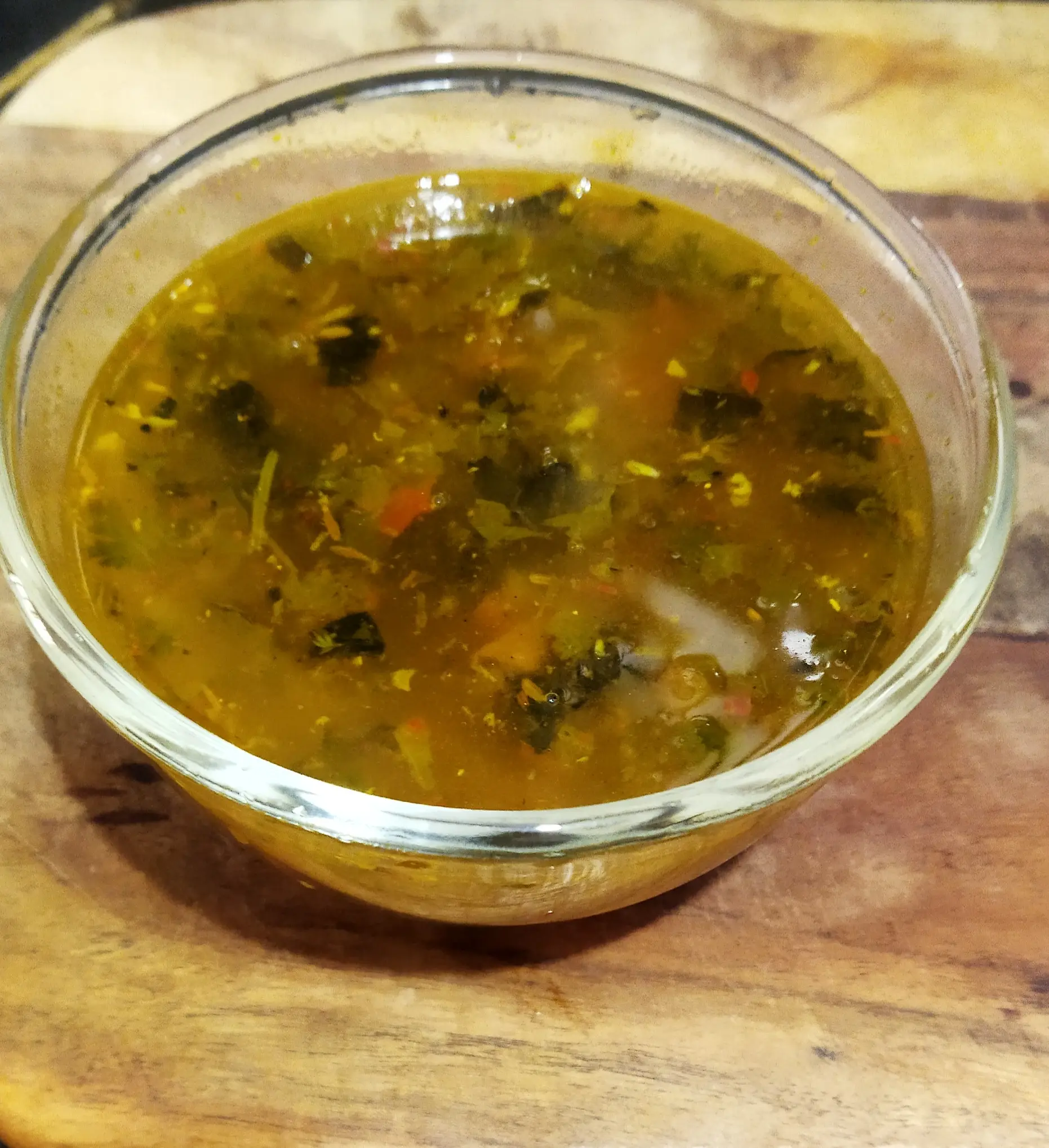 A cook's photo of Garlic Rasam