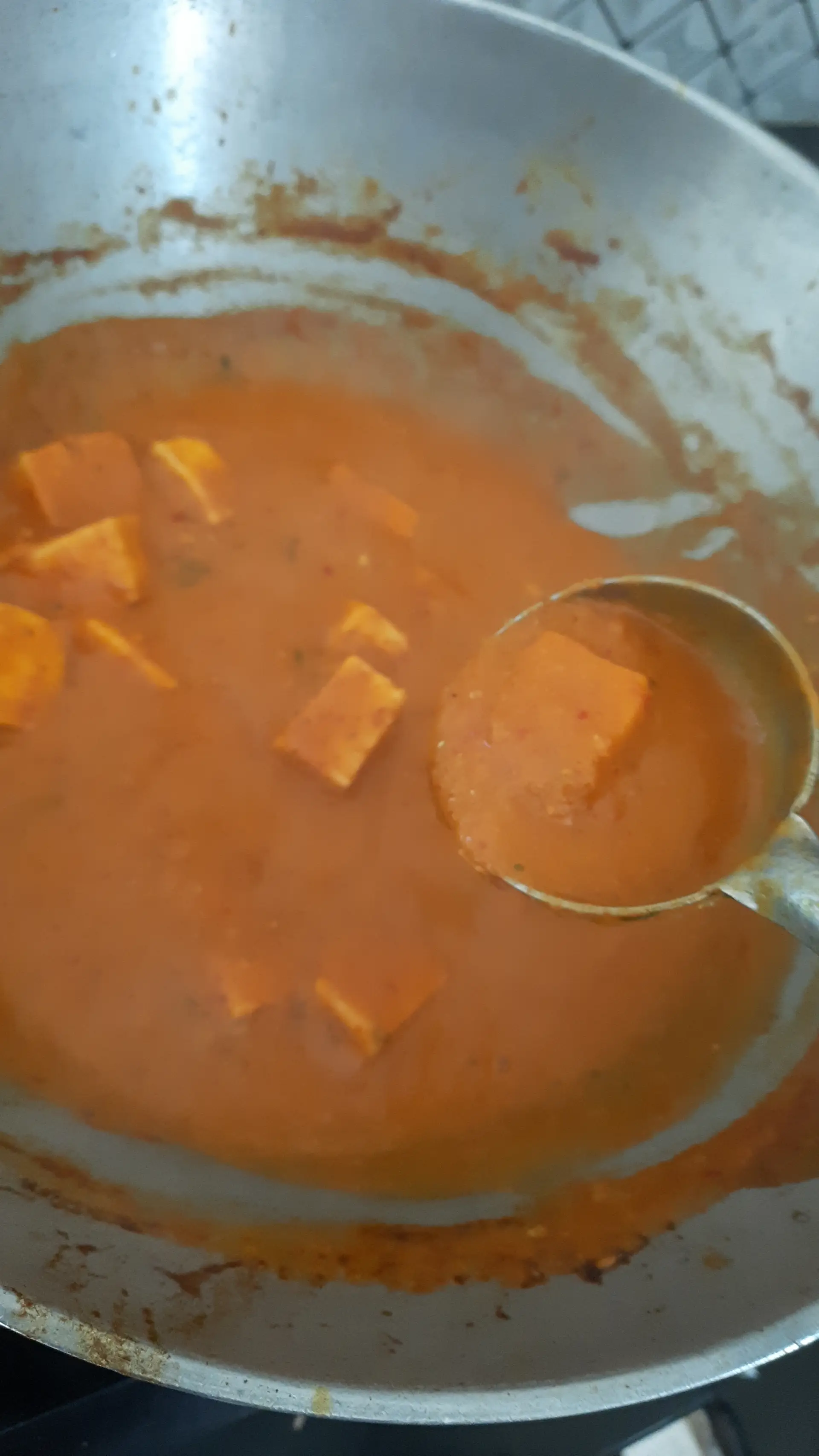 A cook's photo of Paneer Lasooni