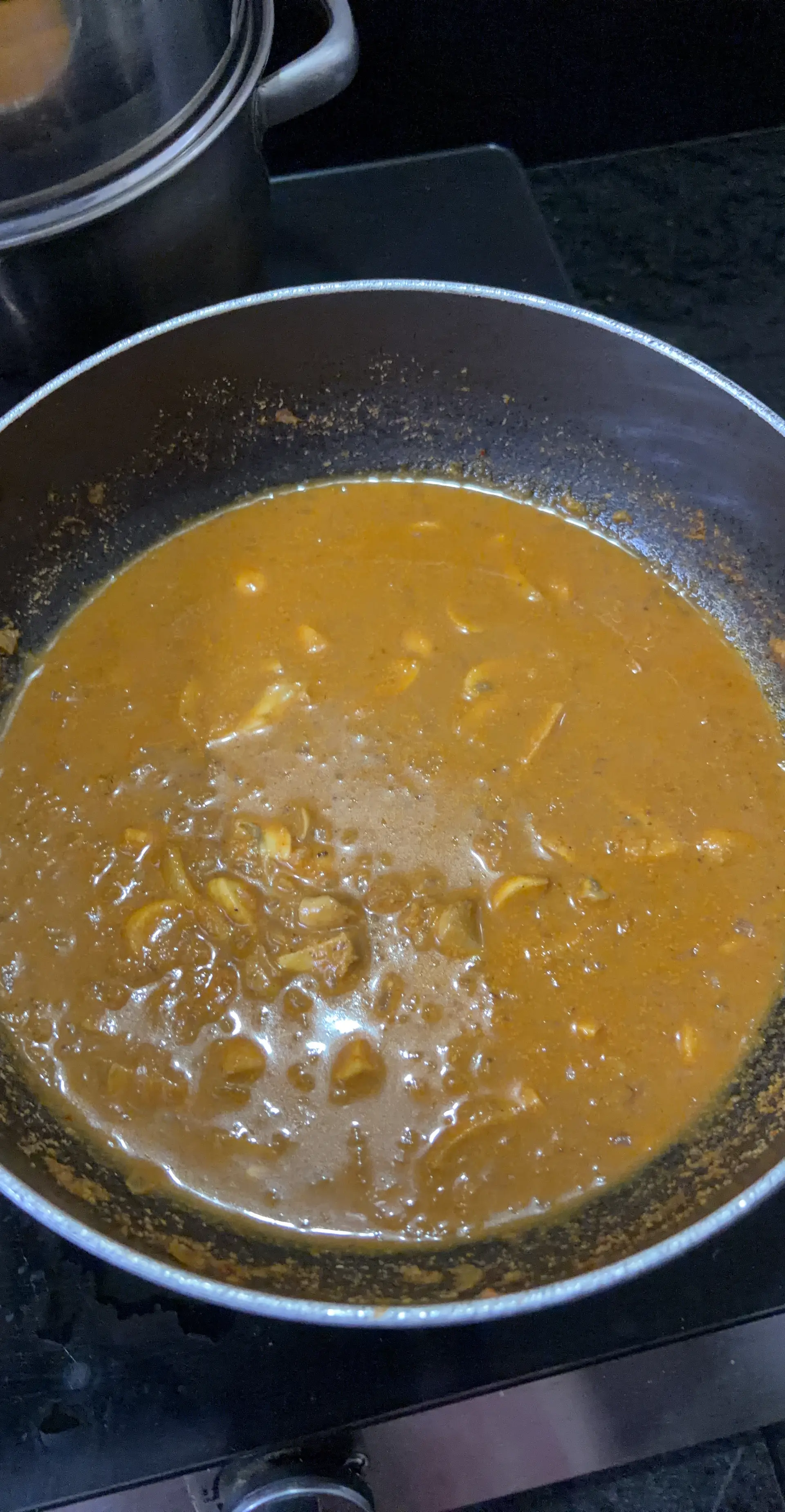 A cook's photo of Mushroom Xacuti