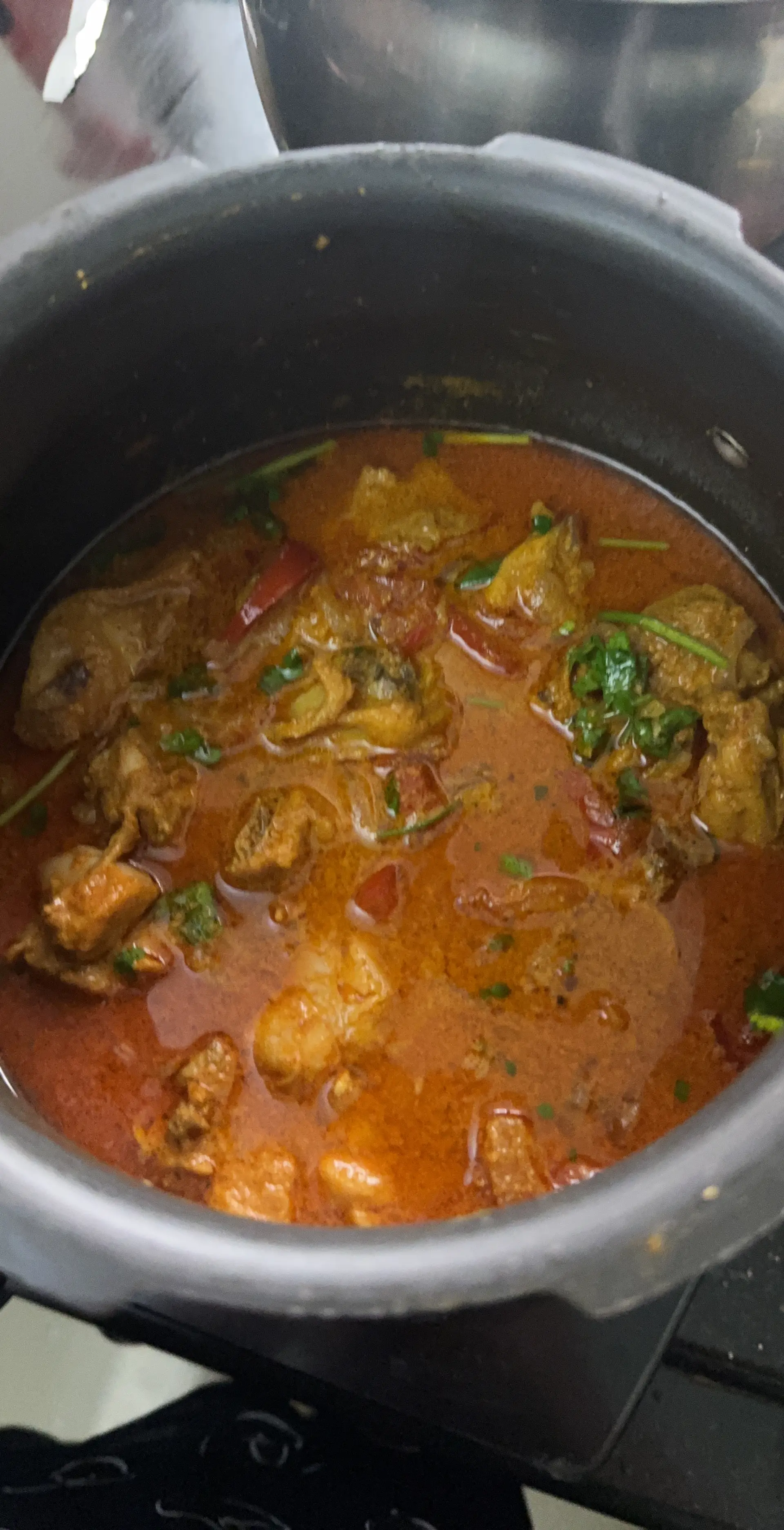 A cook's photo of Bachelor's Chicken Curry