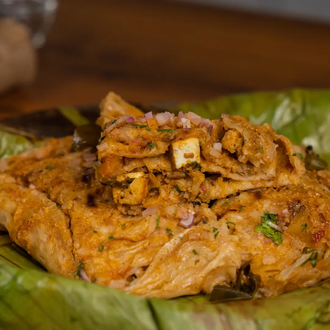 Veg Kizhi Parotta