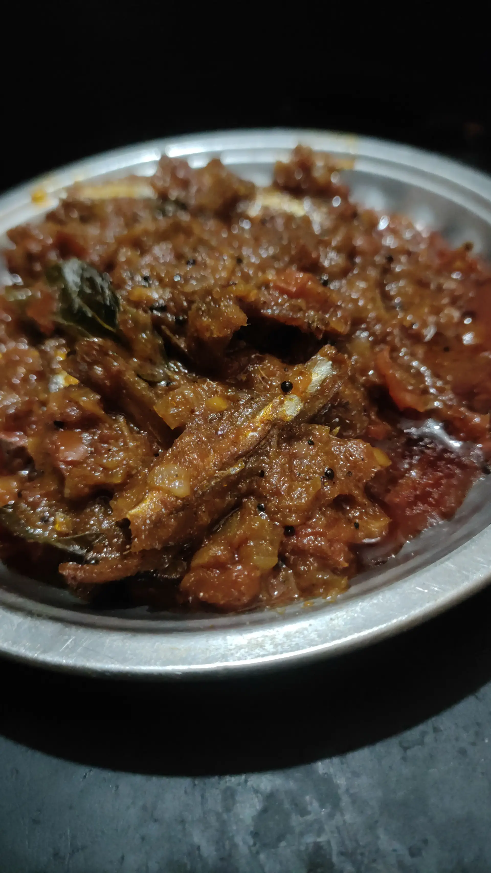 A cook's photo of Karuvadu Thokku