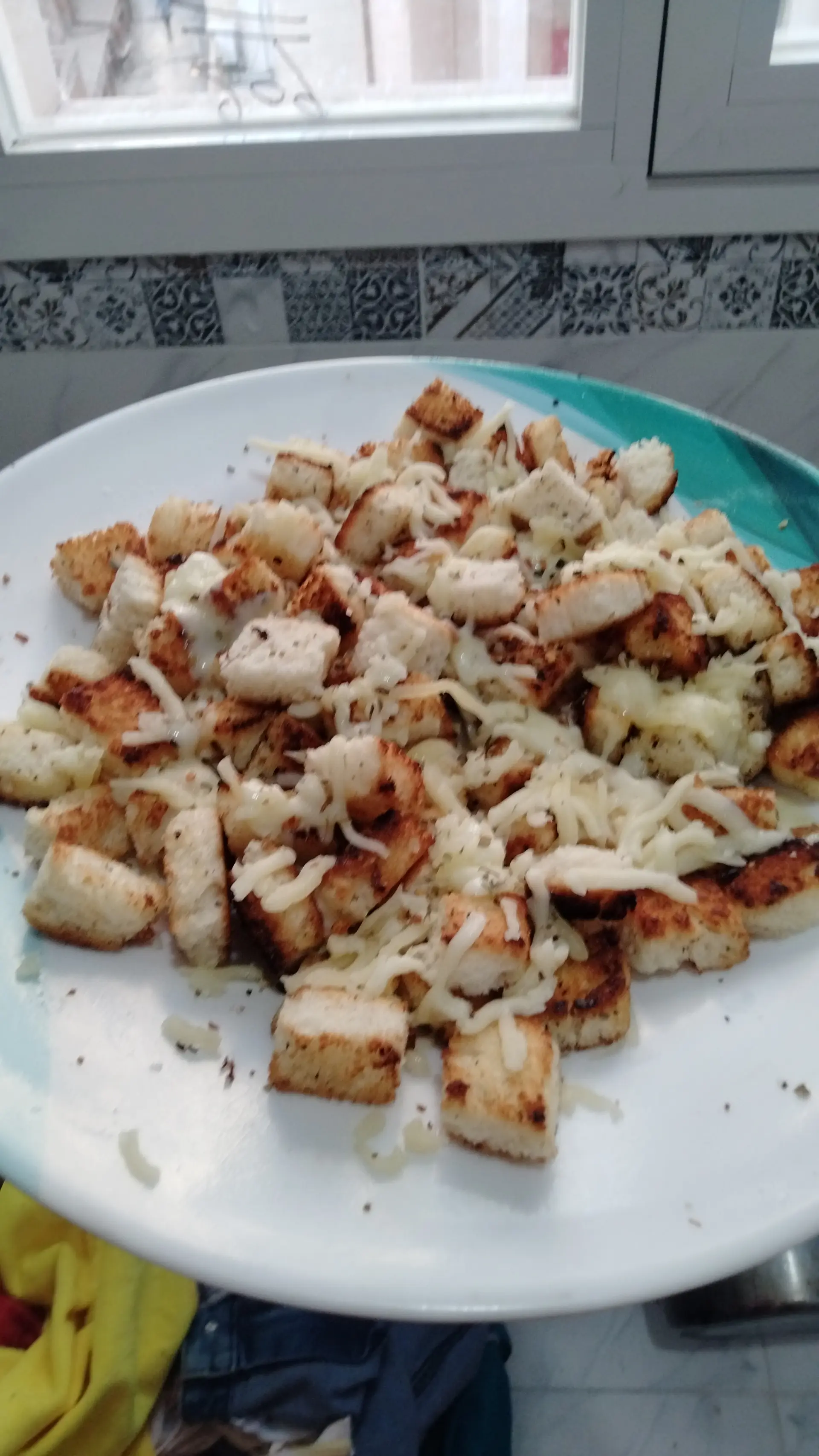 A cook's photo of Cheesy Garlic Bread Bites