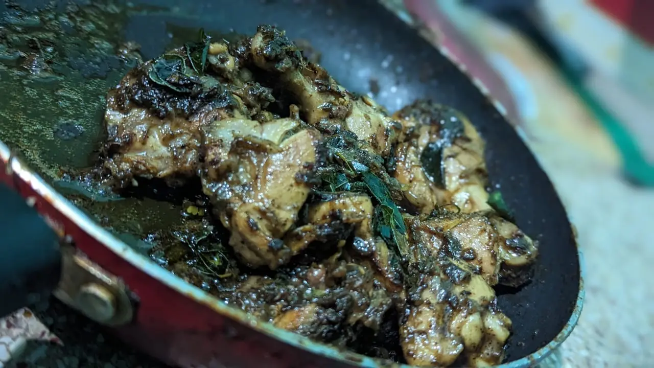 A cook's photo of Easy Chicken Varuval
