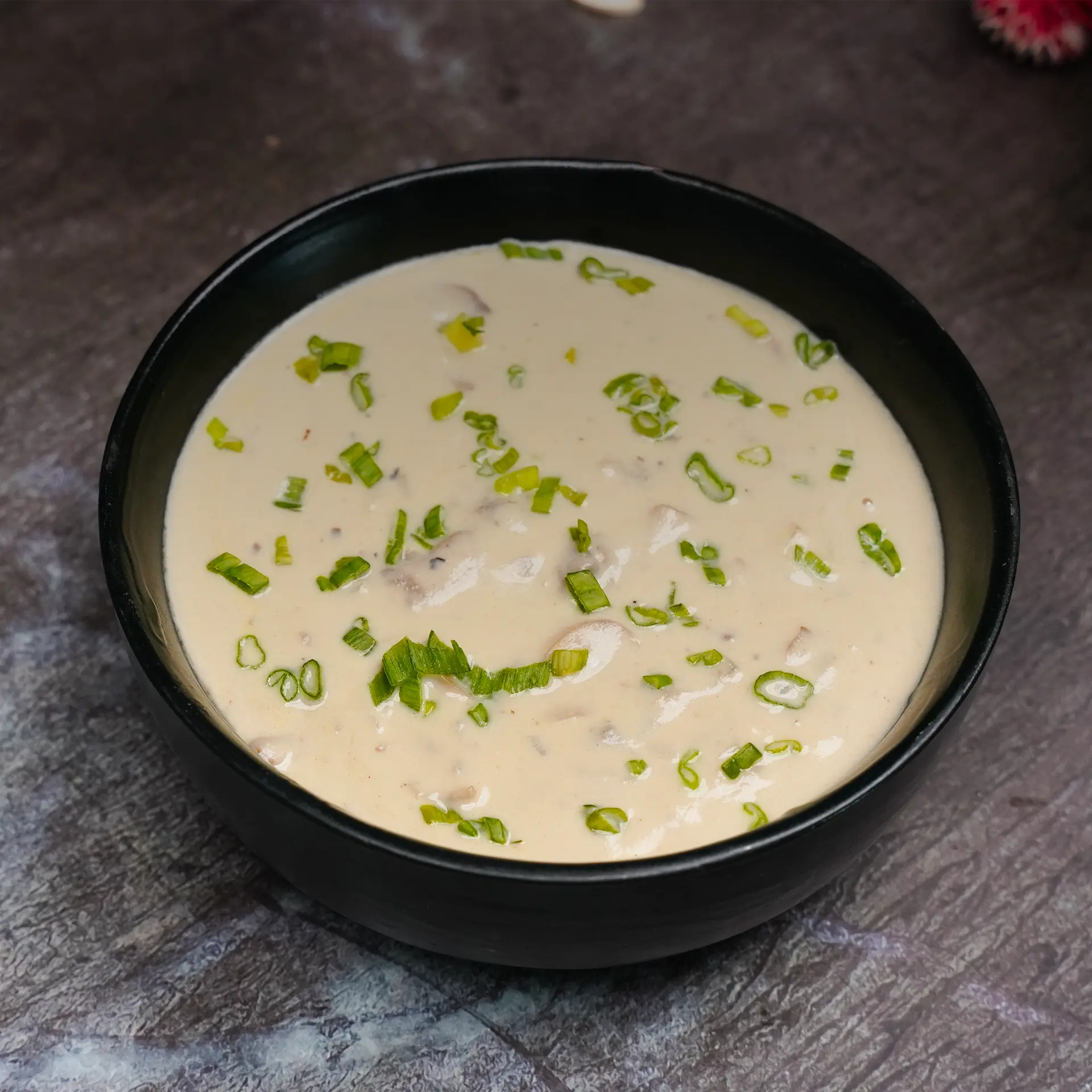 Vegan Cream of Mushroom Soup
