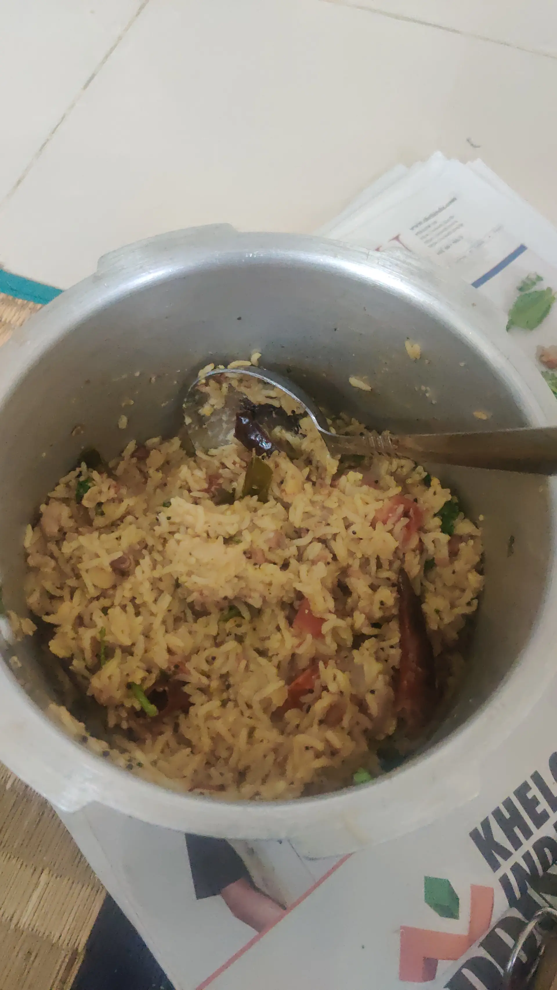A cook's photo of Arisi Paruppu Saadham