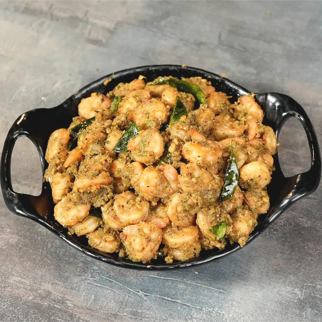 Coconut Prawn Fry