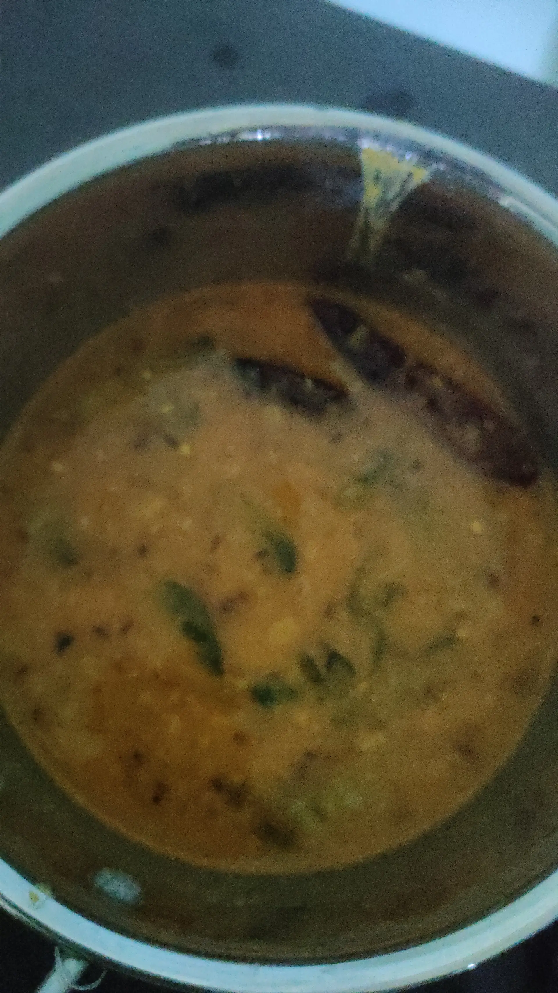 A cook's photo of Kattu Pappu (Andhra style)
