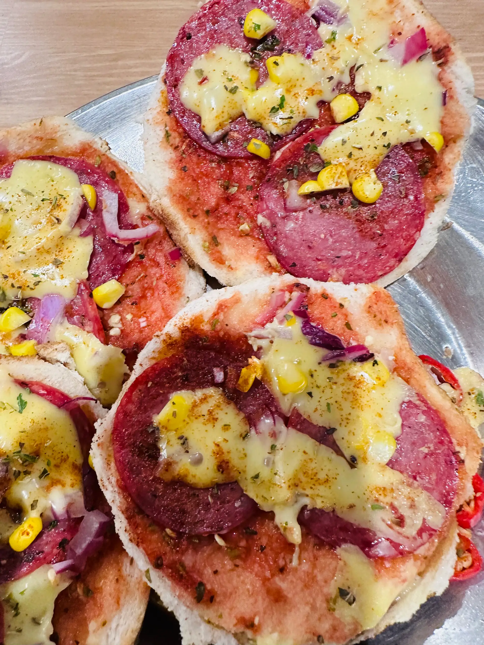 A cook's photo of Mini Pizza Sandwich