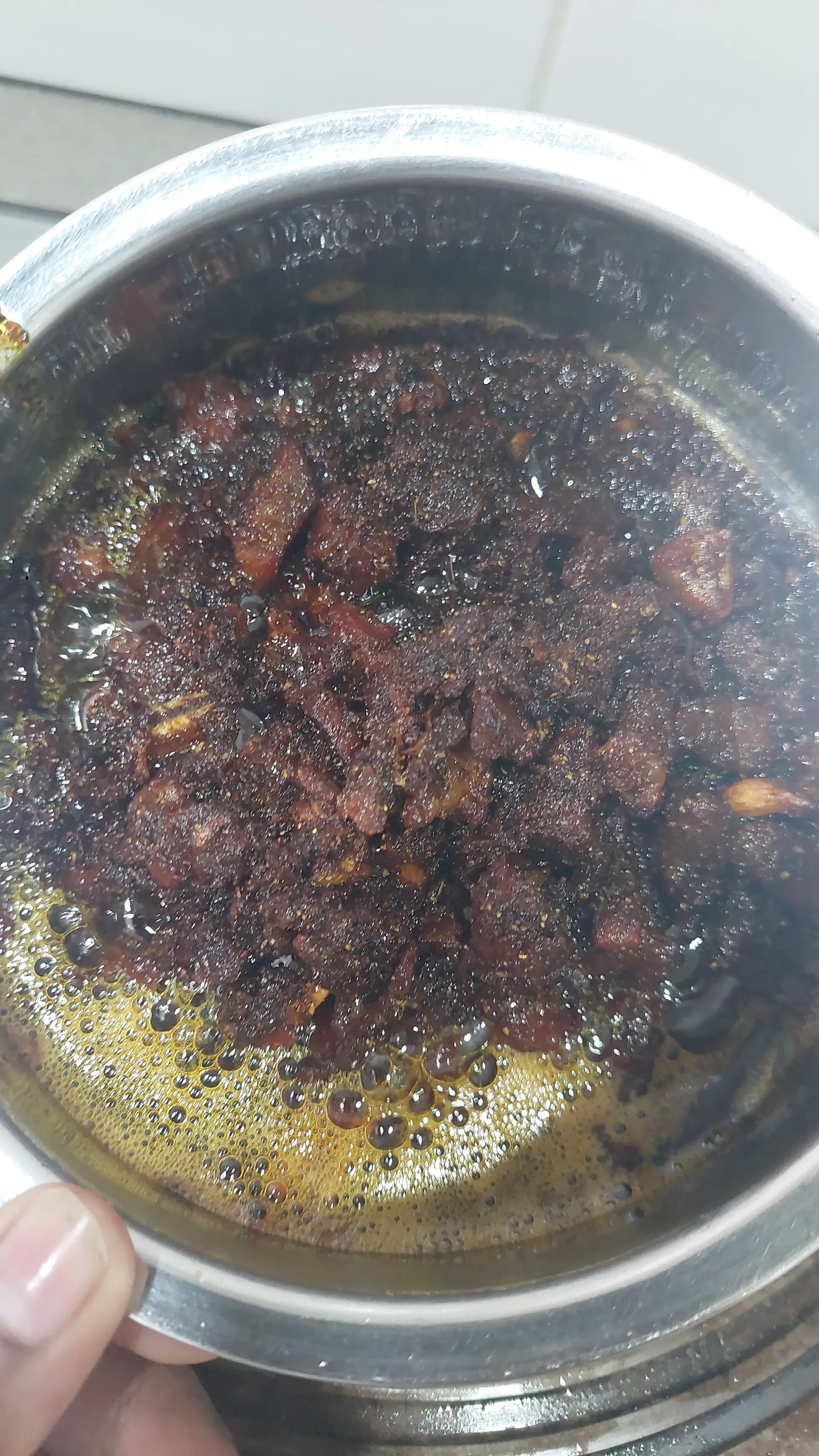 A cook's photo of Mutton Ennai chukka