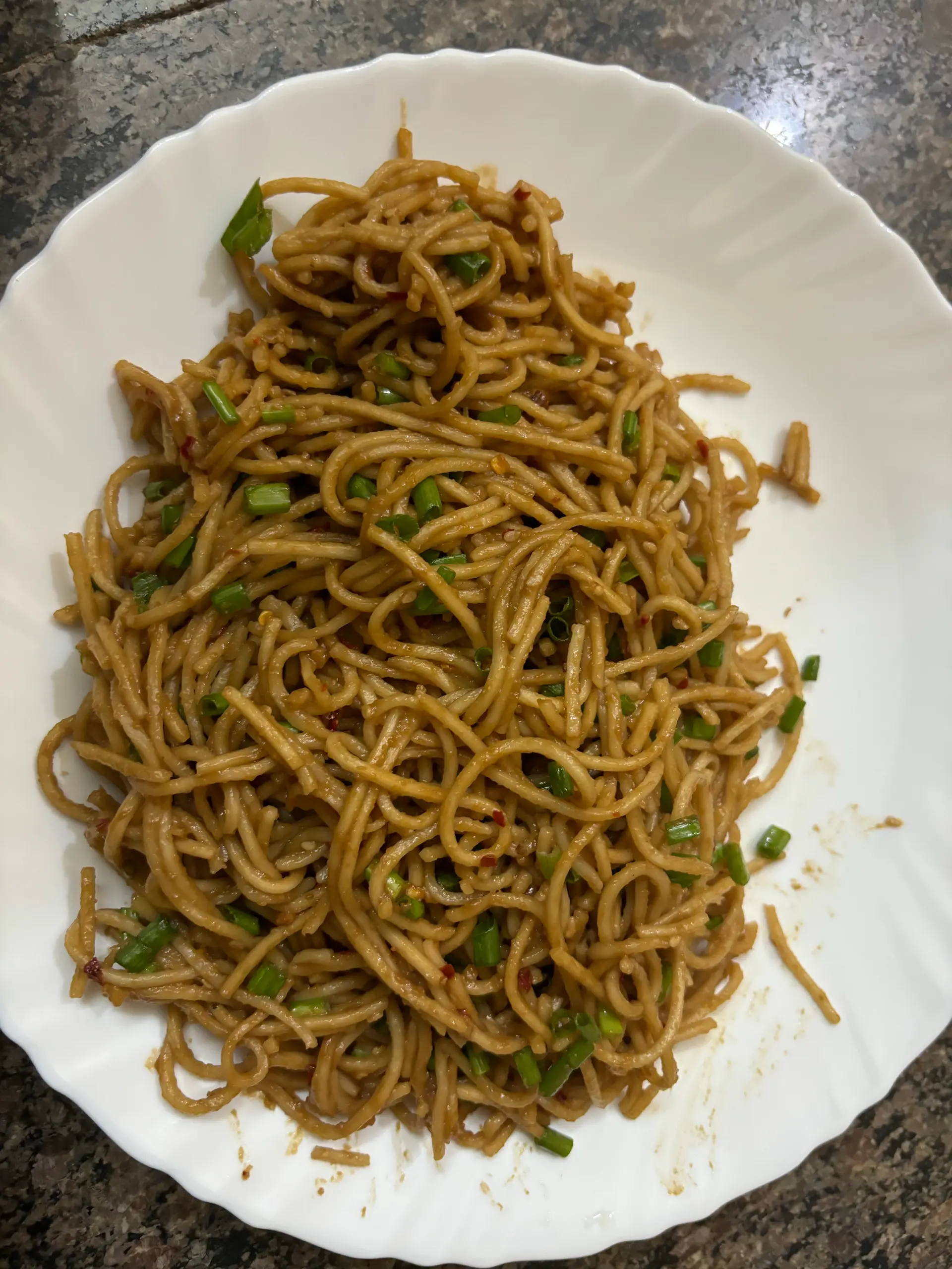 A cook's photo of Lazy Noodles
