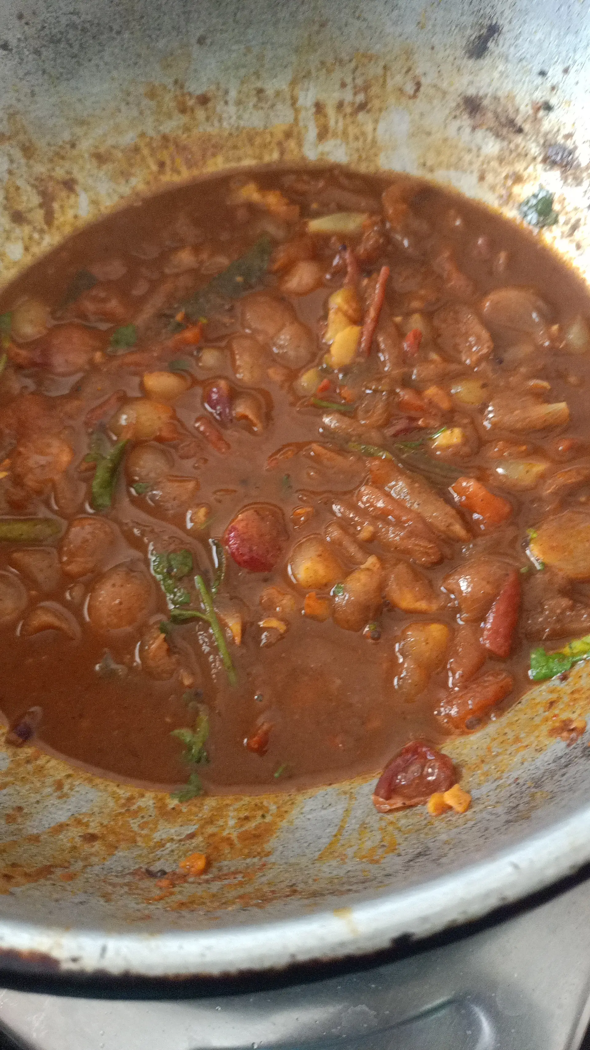 A cook's photo of Karuvadu Thokku