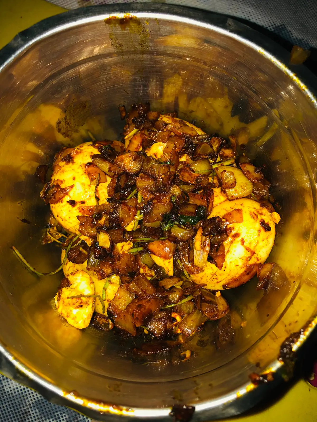 A cook's photo of Egg Roast