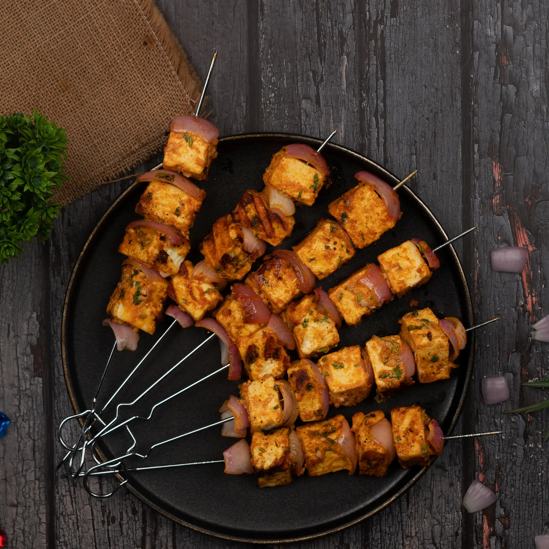 Paneer Shashlik