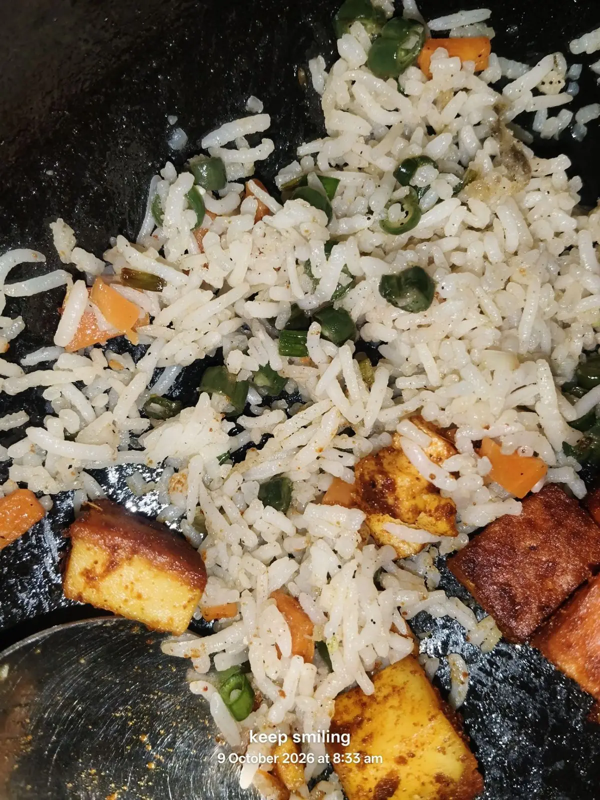 A cook's photo of Cookd Classic Veg Fried Rice