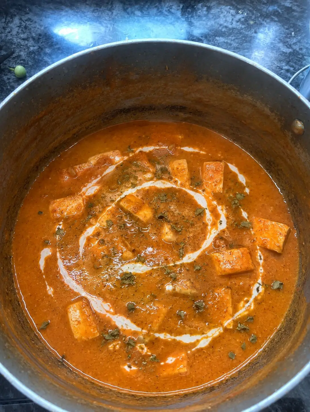 A cook's photo of Paneer Butter Masala