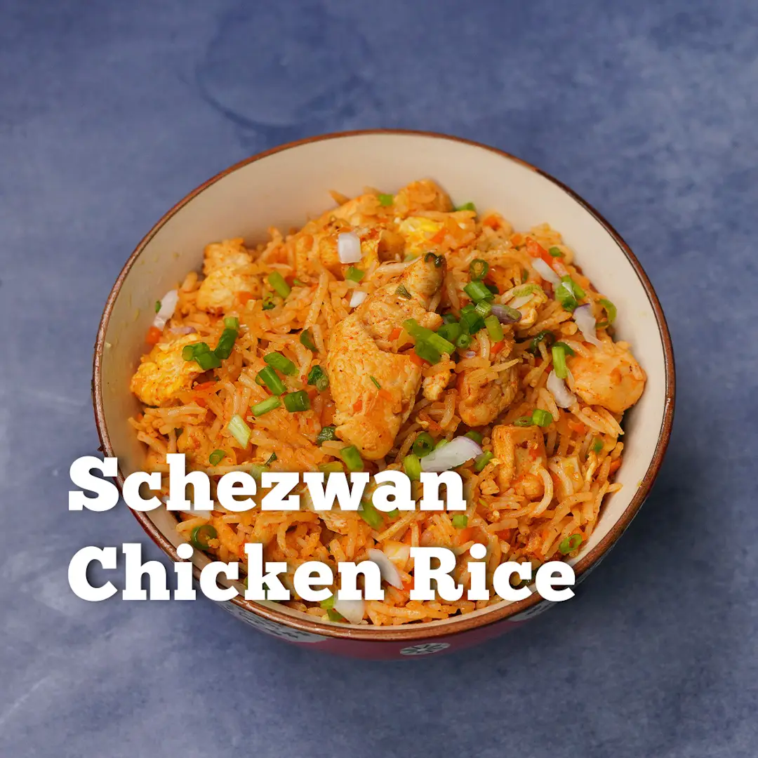 Cookd Schezwan Chicken Fried Rice