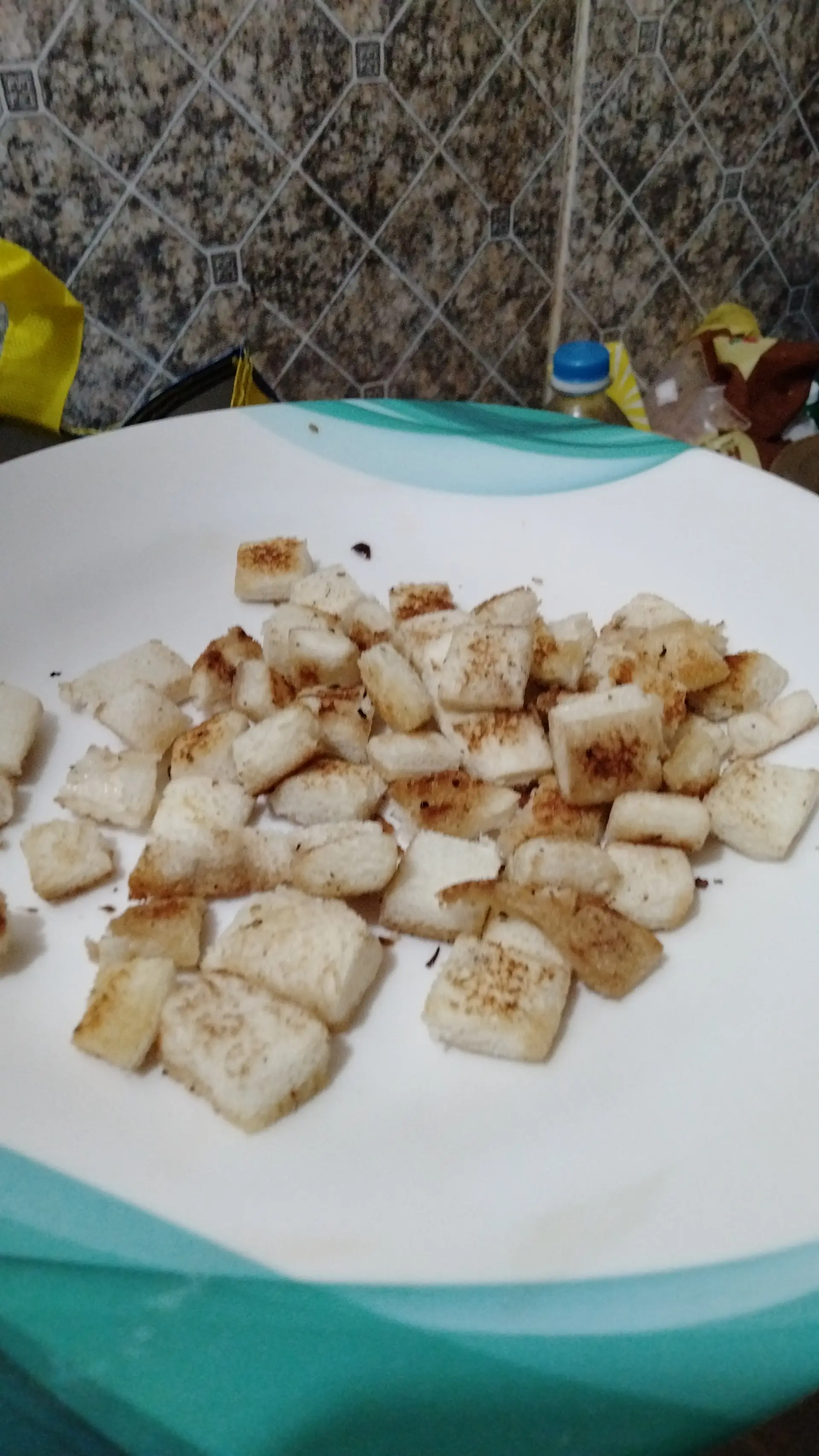 A cook's photo of Cheesy Garlic Bread Bites