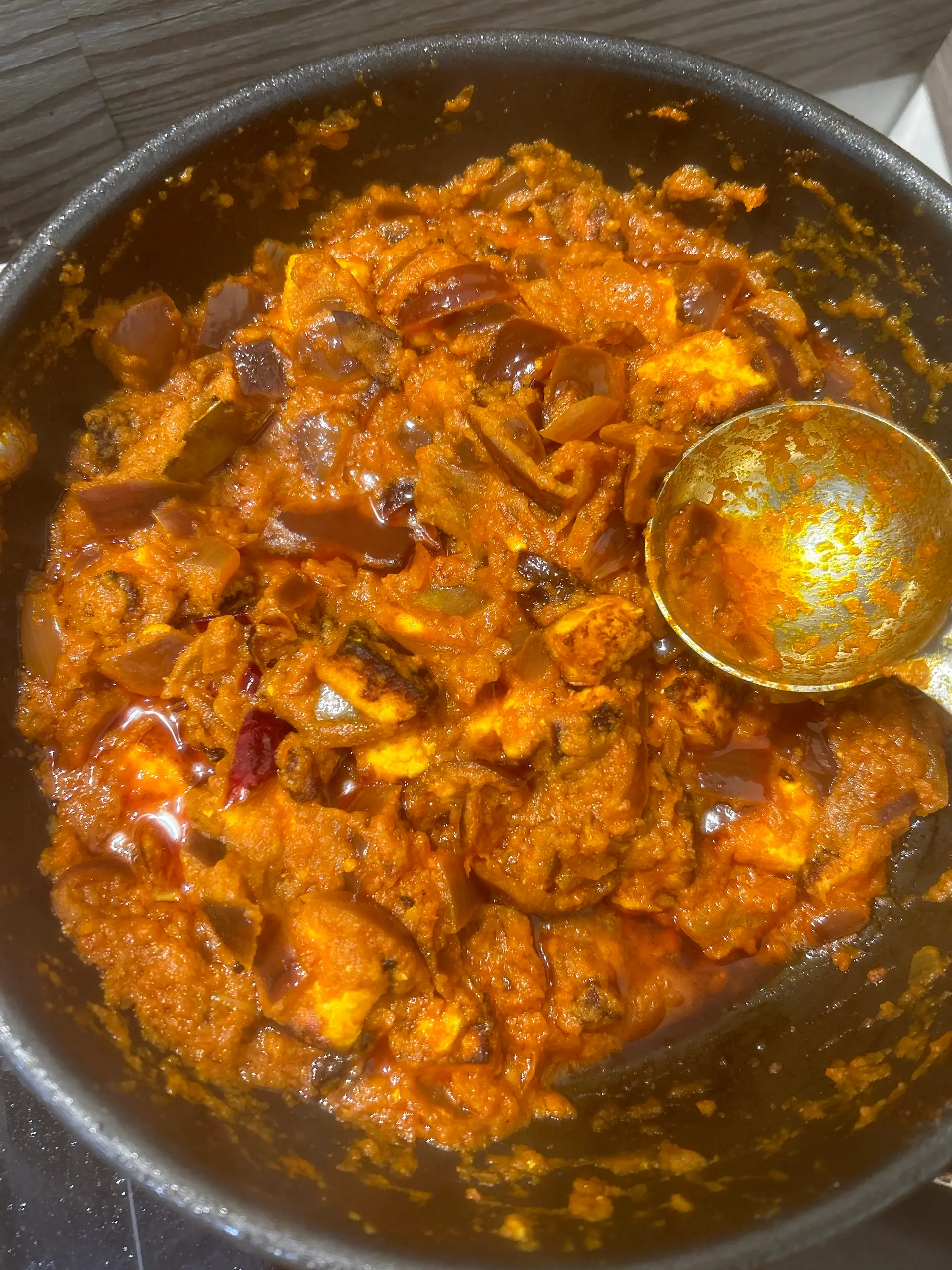 A cook's photo of Paneer Do Pyaza