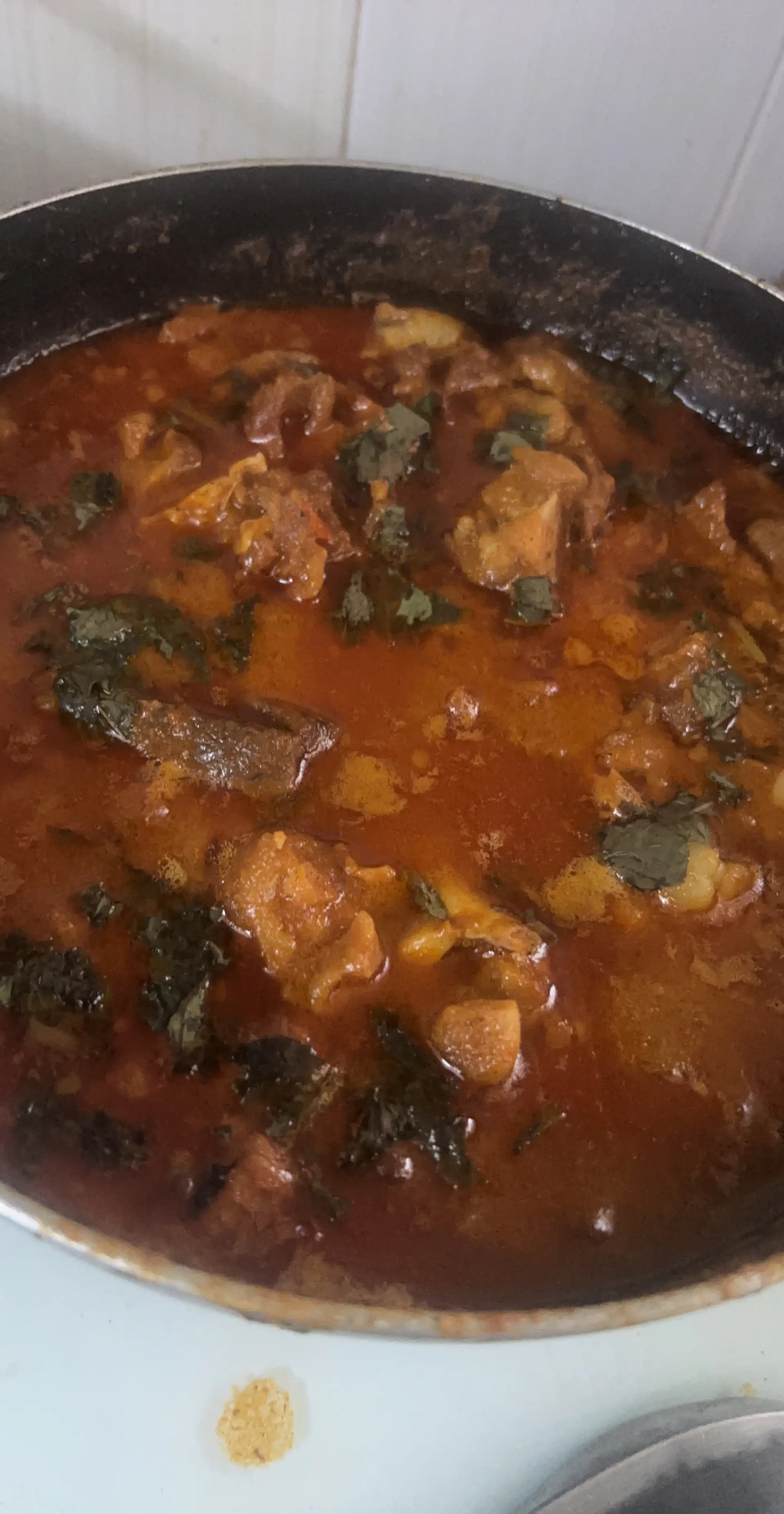 A cook's photo of Madras Mutton Curry