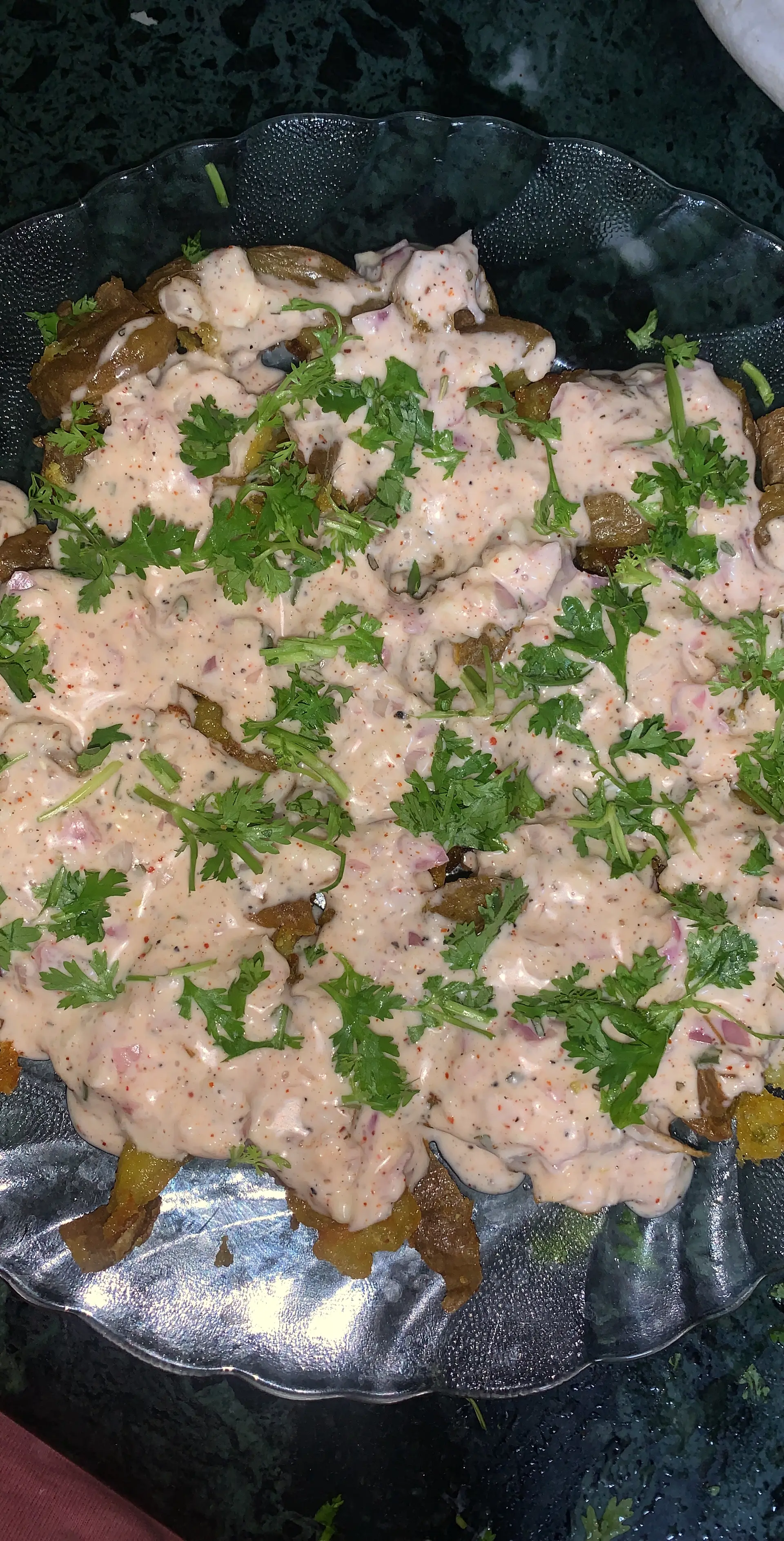 A cook's photo of Crispy Cajun Potatoes