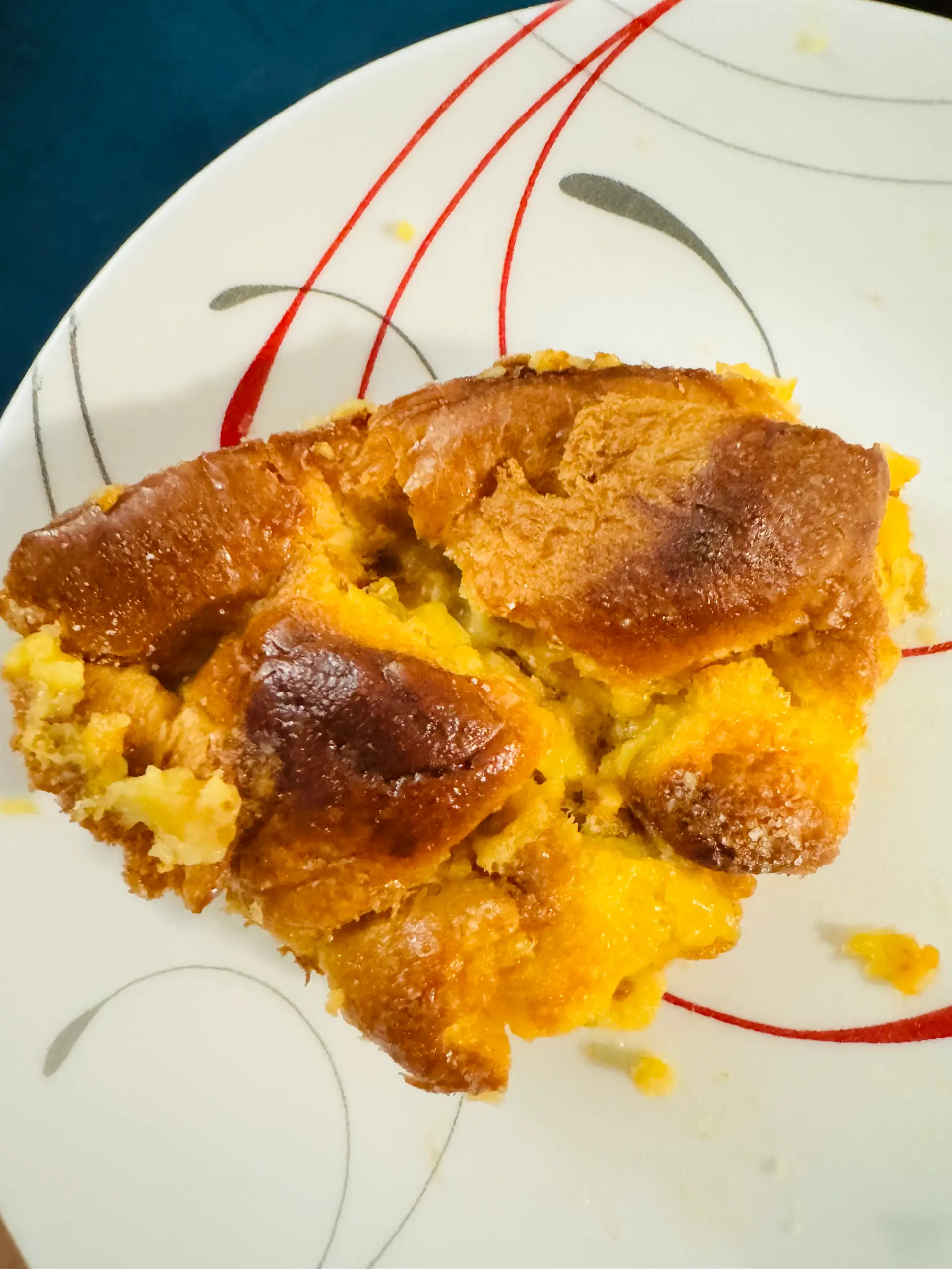 A cook's photo of Eggless Bread Pudding