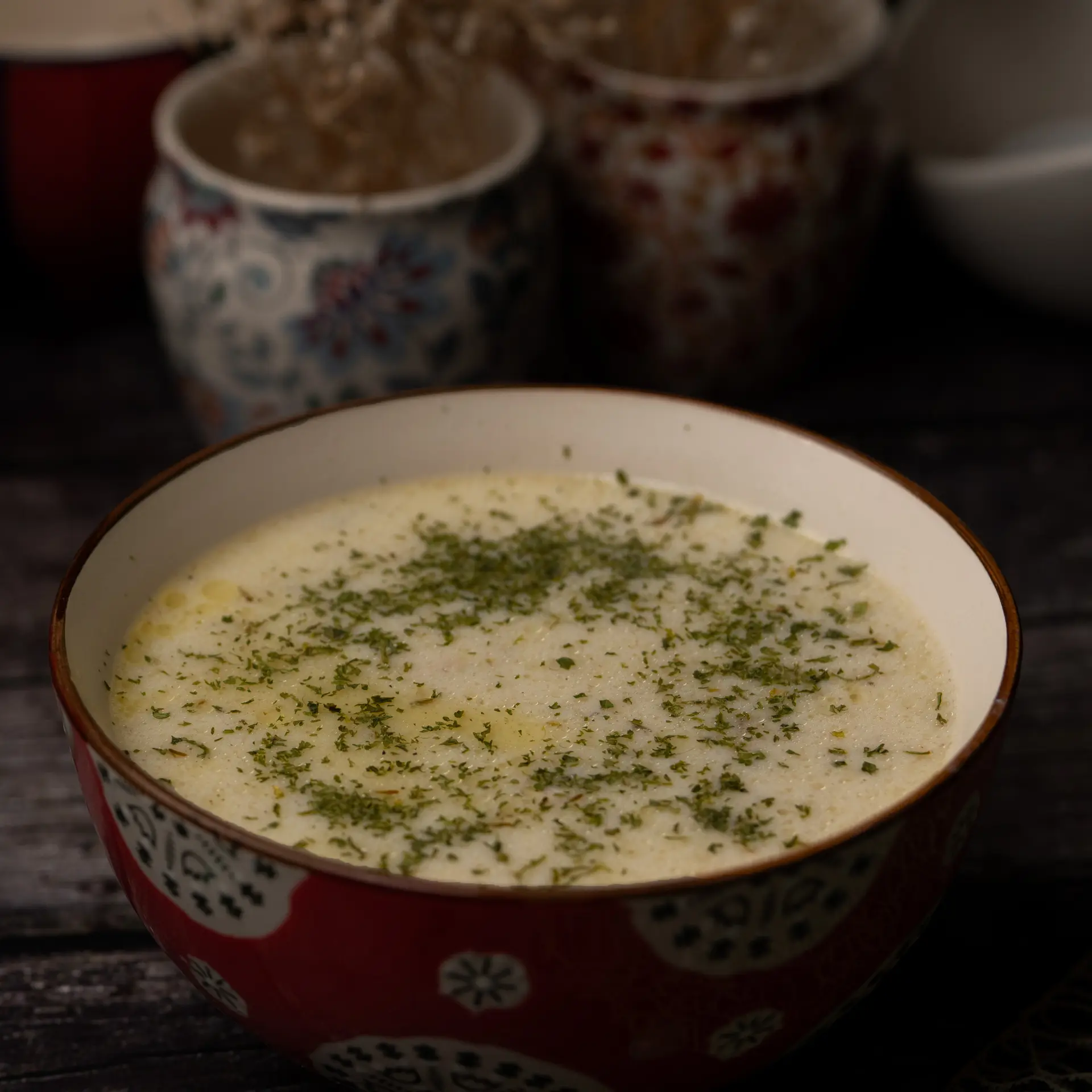 Greek Chicken and Lemon Soup