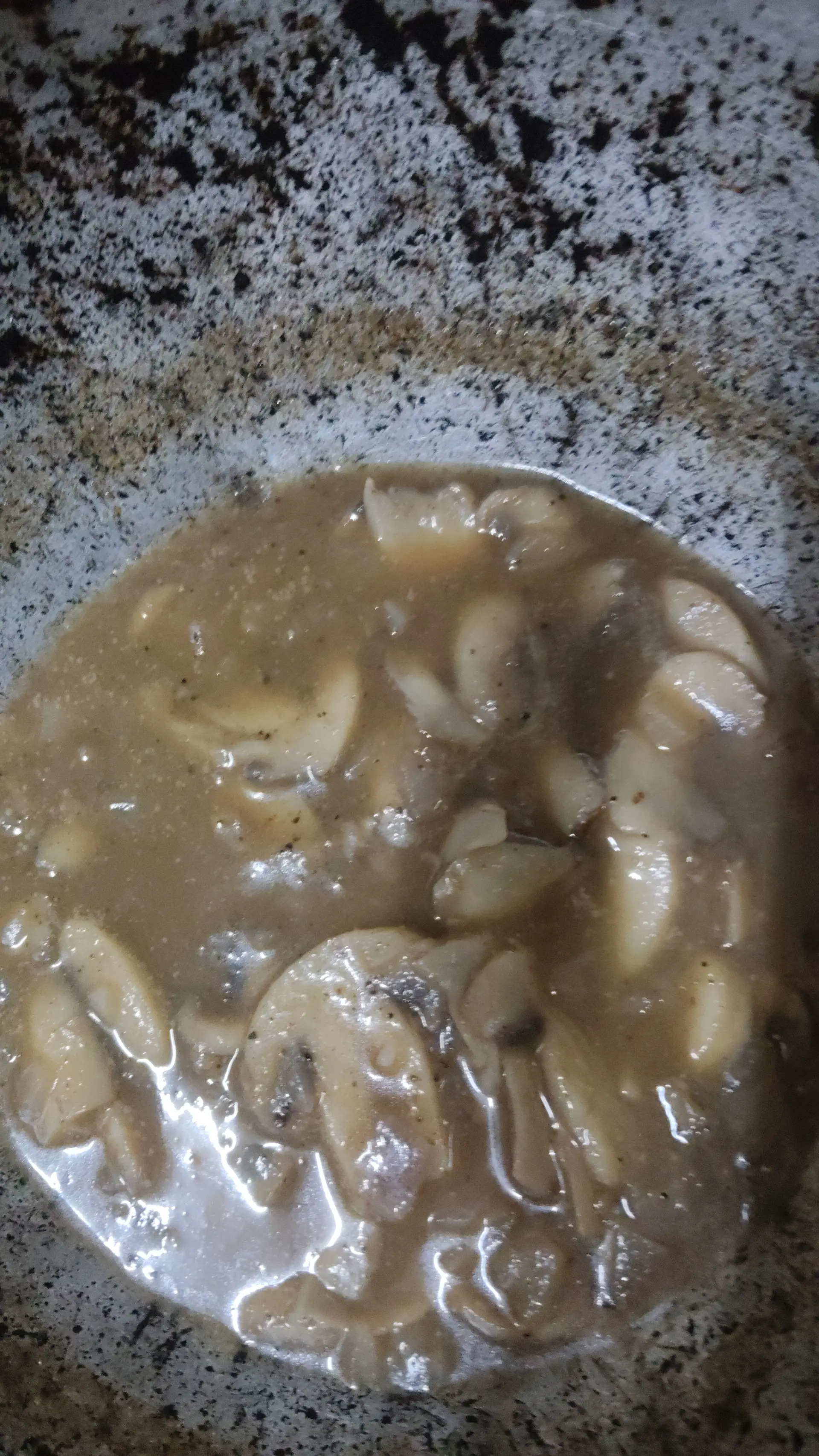A cook's photo of Roadstyle Muhsroom Soup