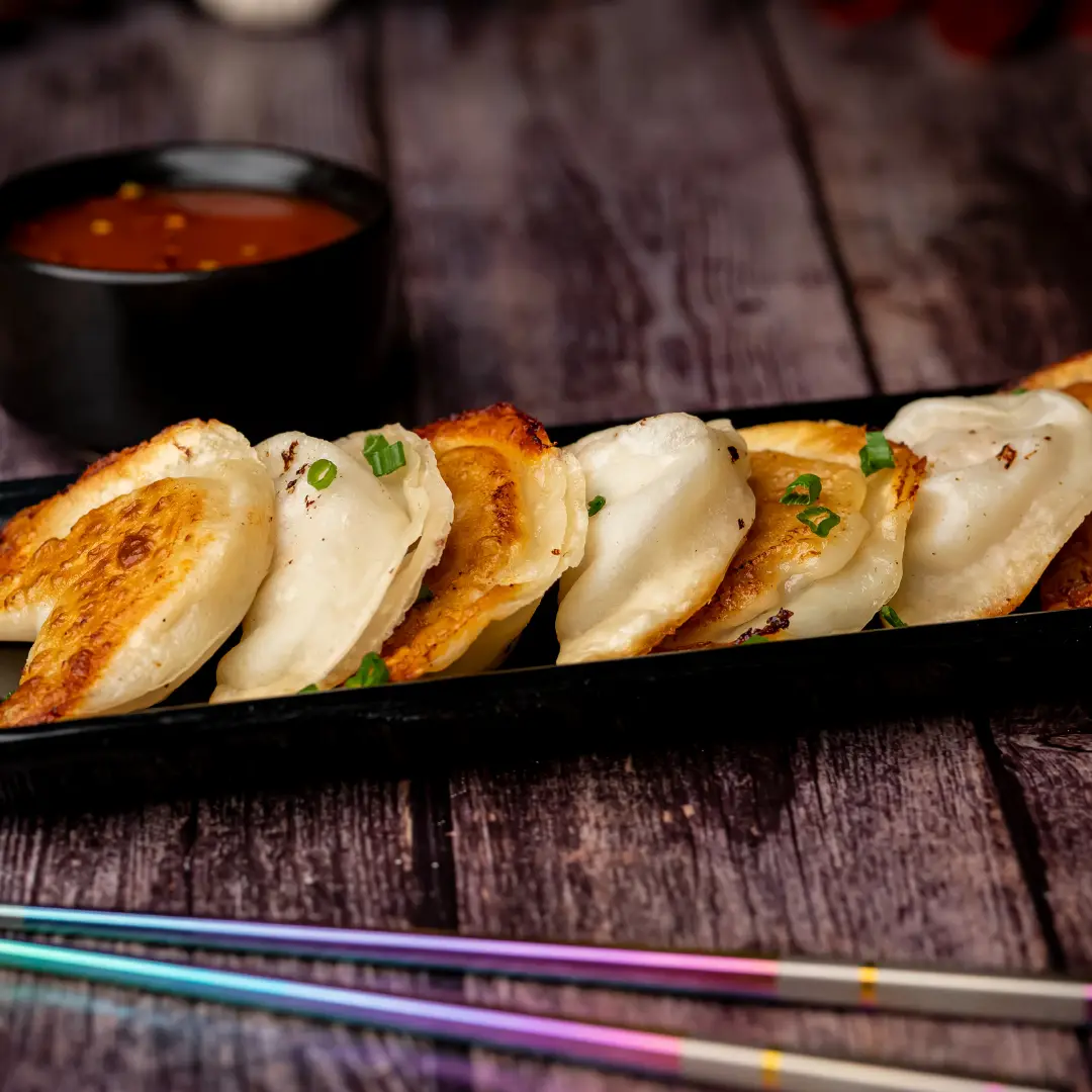 Pan Fried Chicken Momo