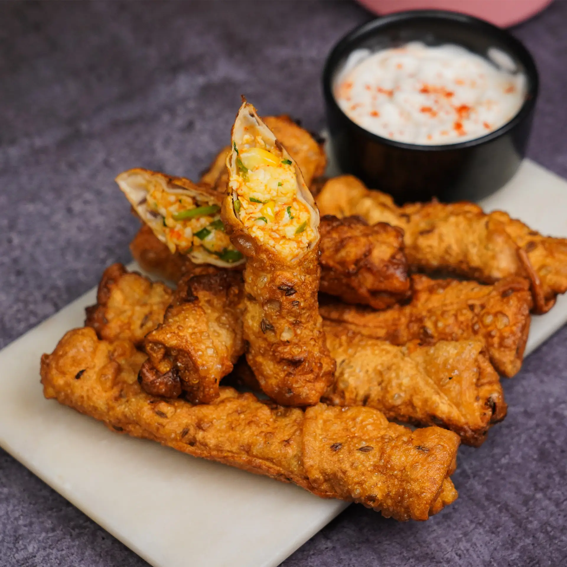 Pappad Paneer Cigars