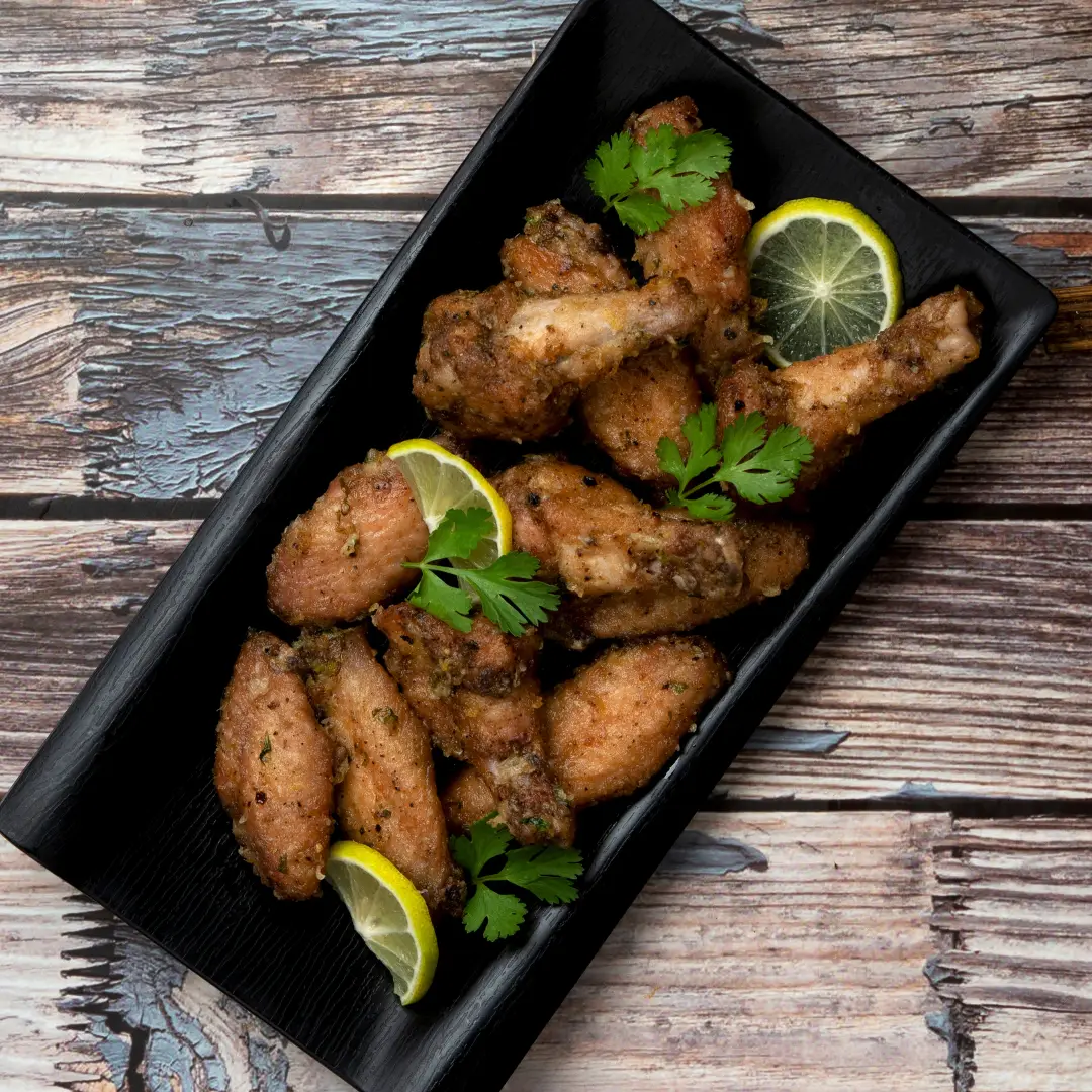 Lemon Pepper Chicken Wings