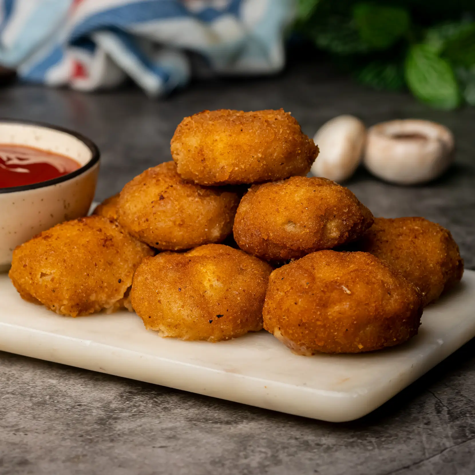 Cheese Stuffed Mushrooms