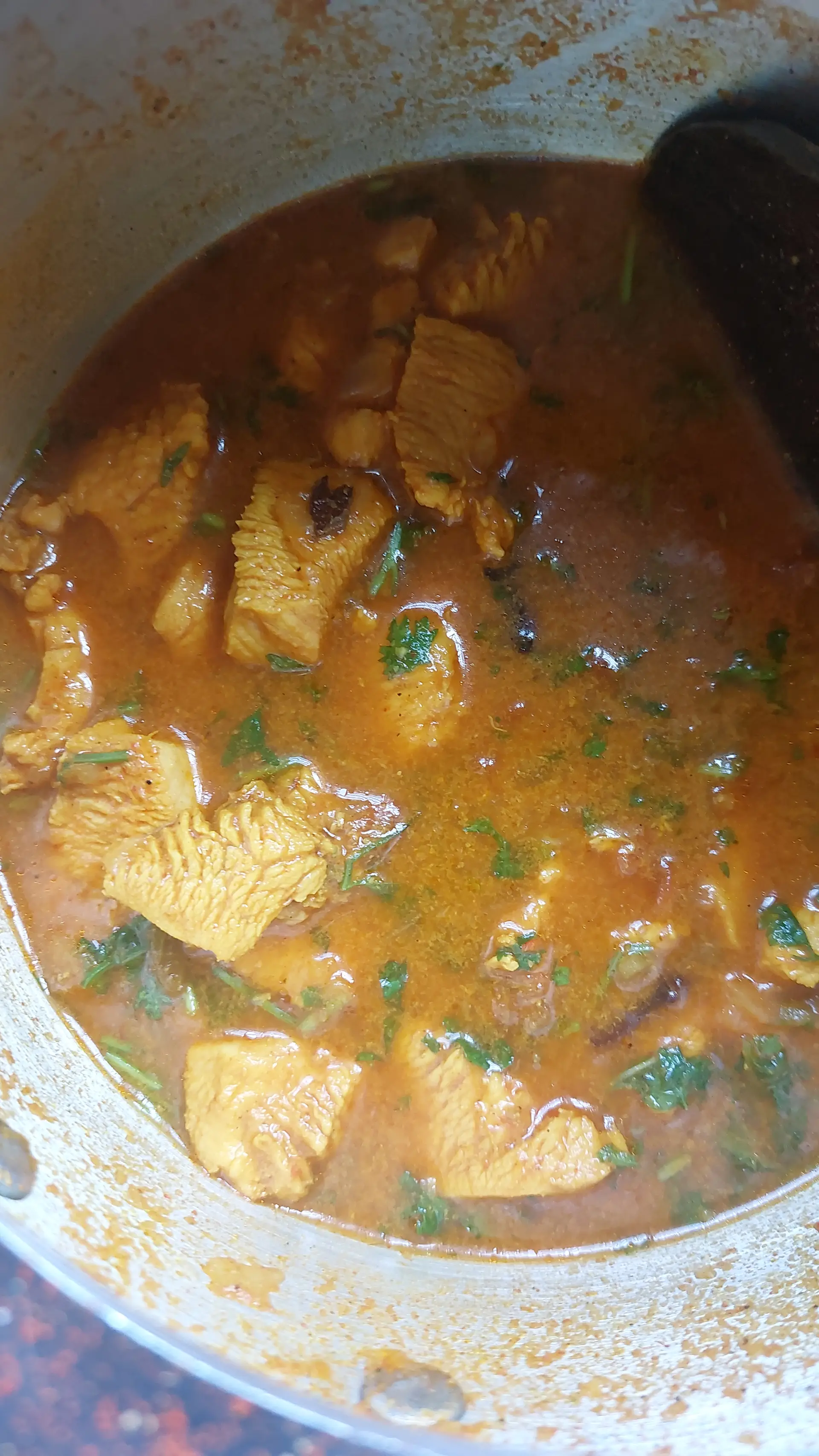 A cook's photo of Bachelor Chicken Masala
