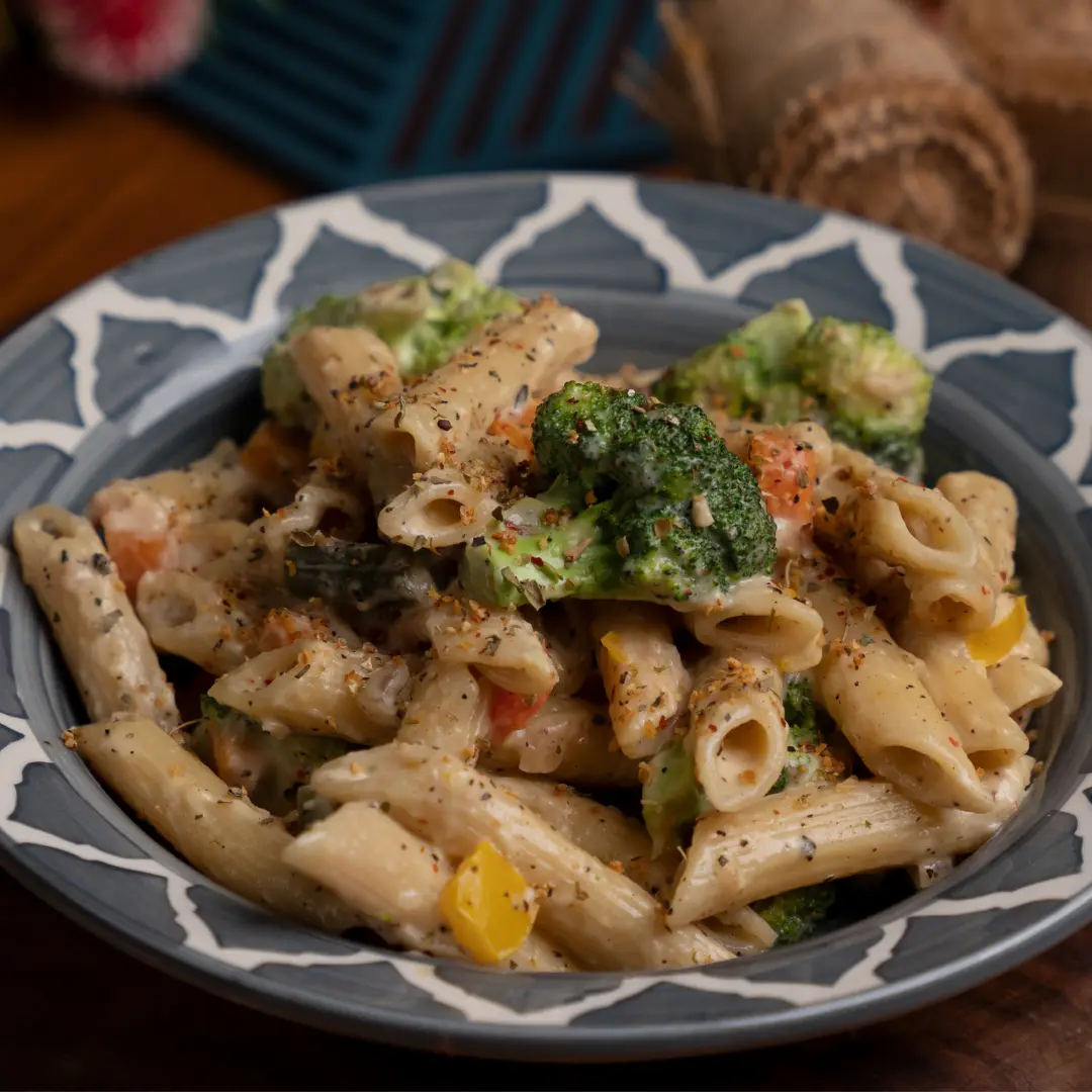 One Pot Creamy Spring Vegetable Pasta